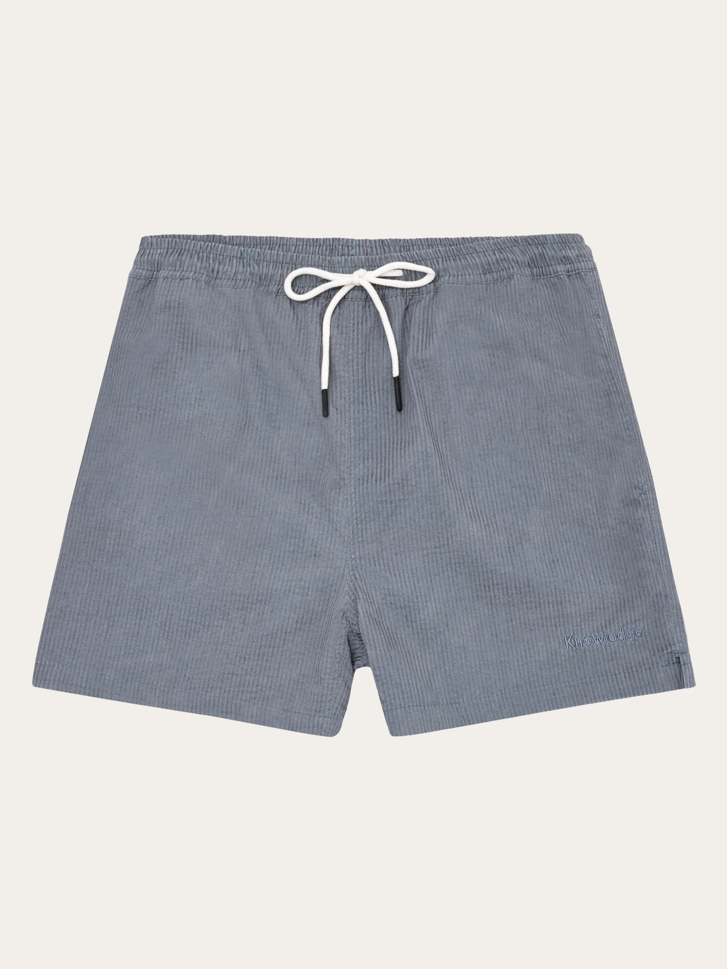 Mid-thigh seersucker swimshorts - Night Sky