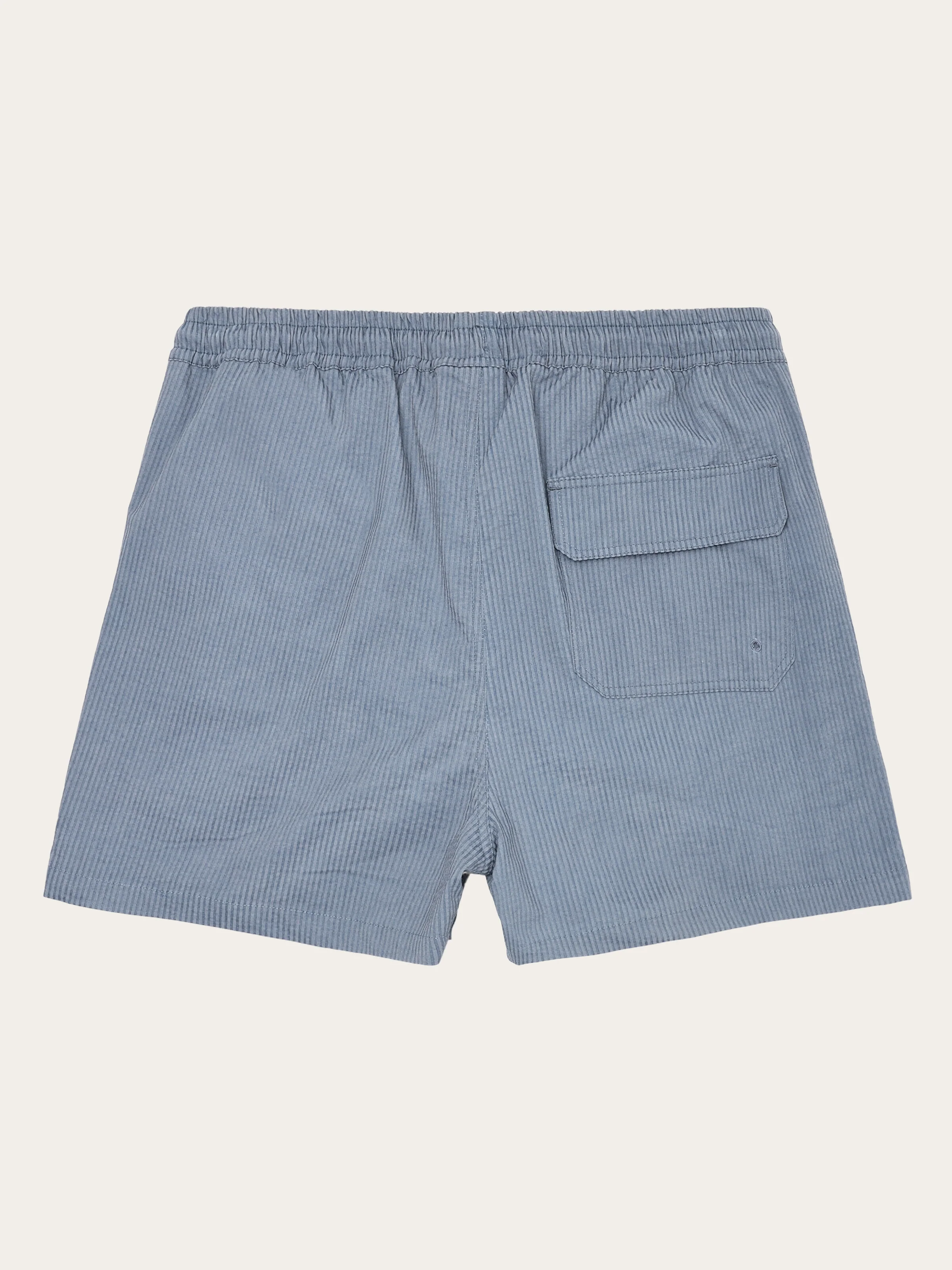 Mid-thigh seersucker swimshorts - Vintage Indigo - Image 3