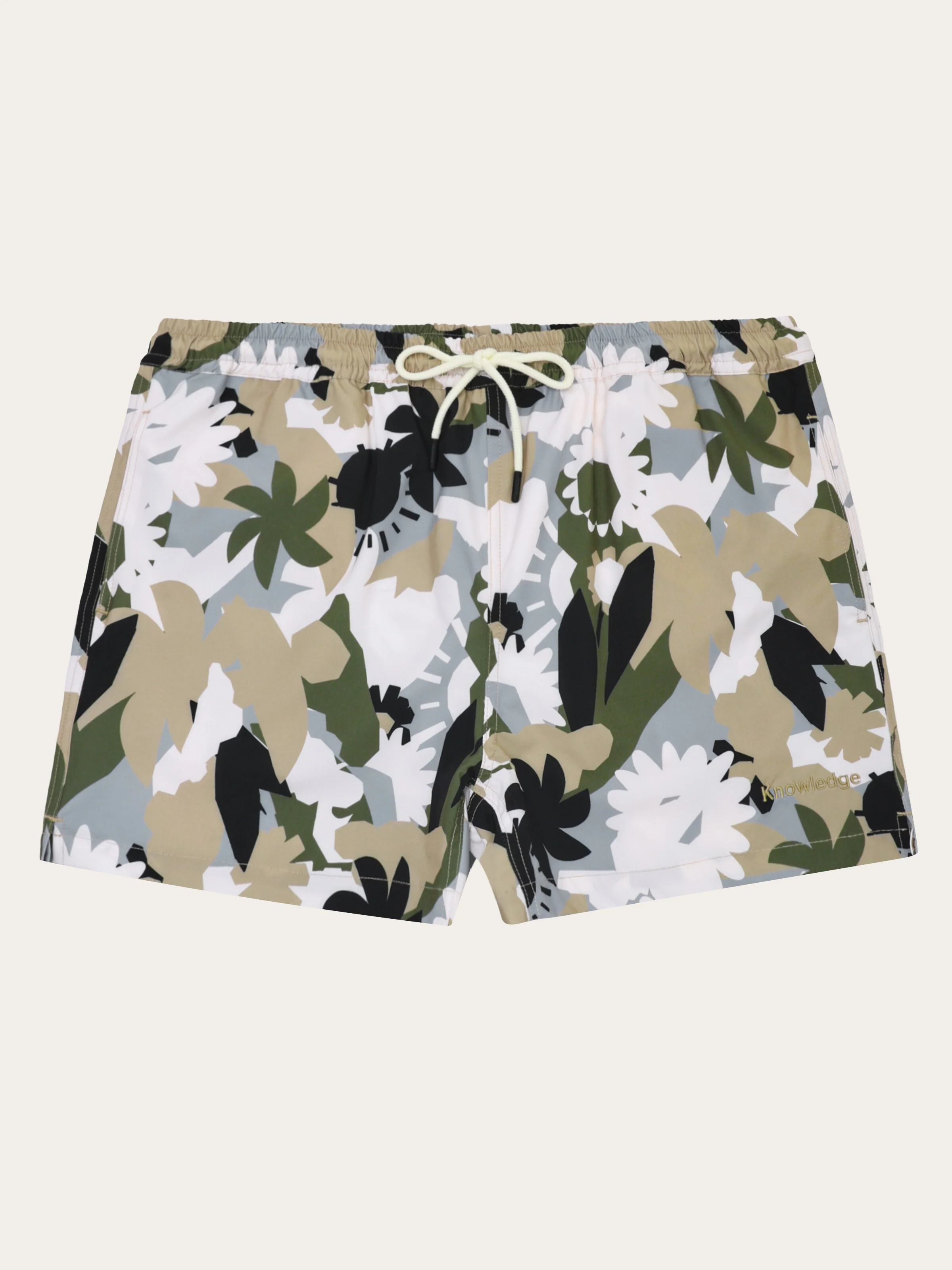 Mid-thigh swimshorts - Green