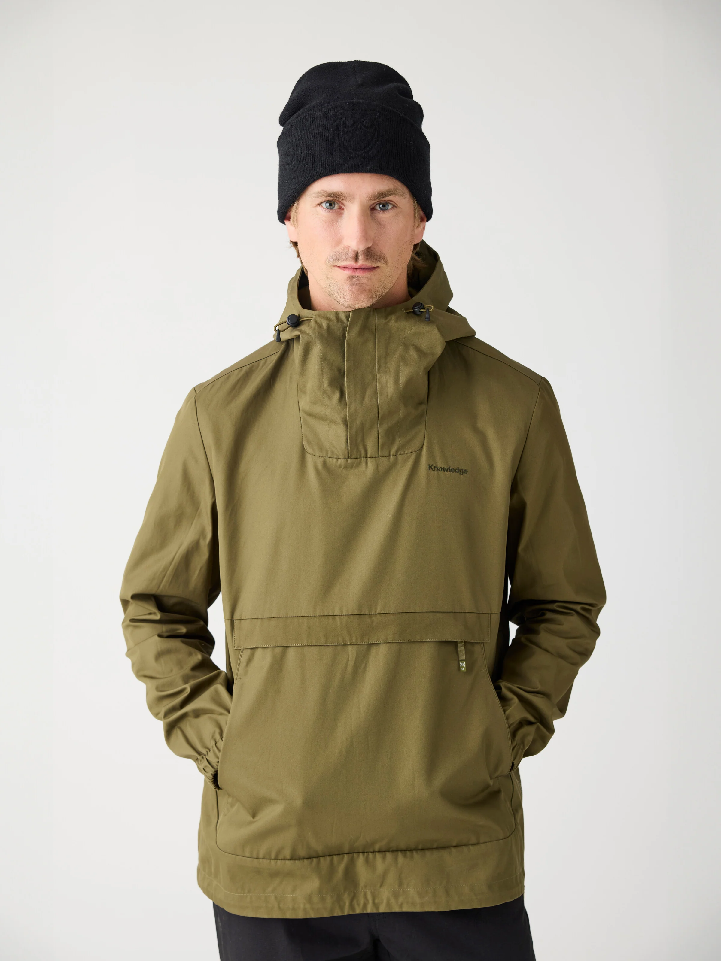 Canvas anorak - Burned Olive - Image 2