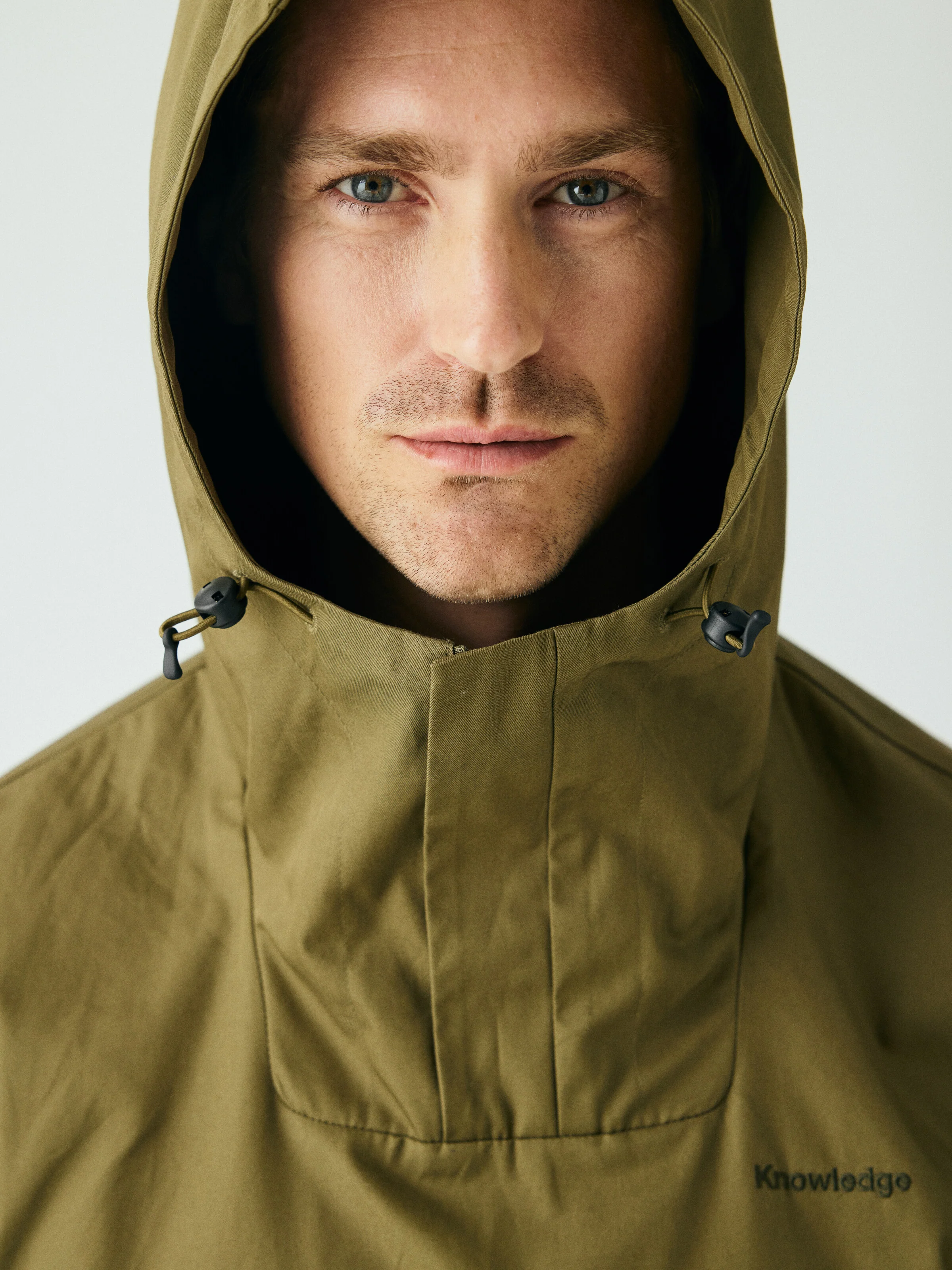 Canvas anorak - Burned Olive - Image 3