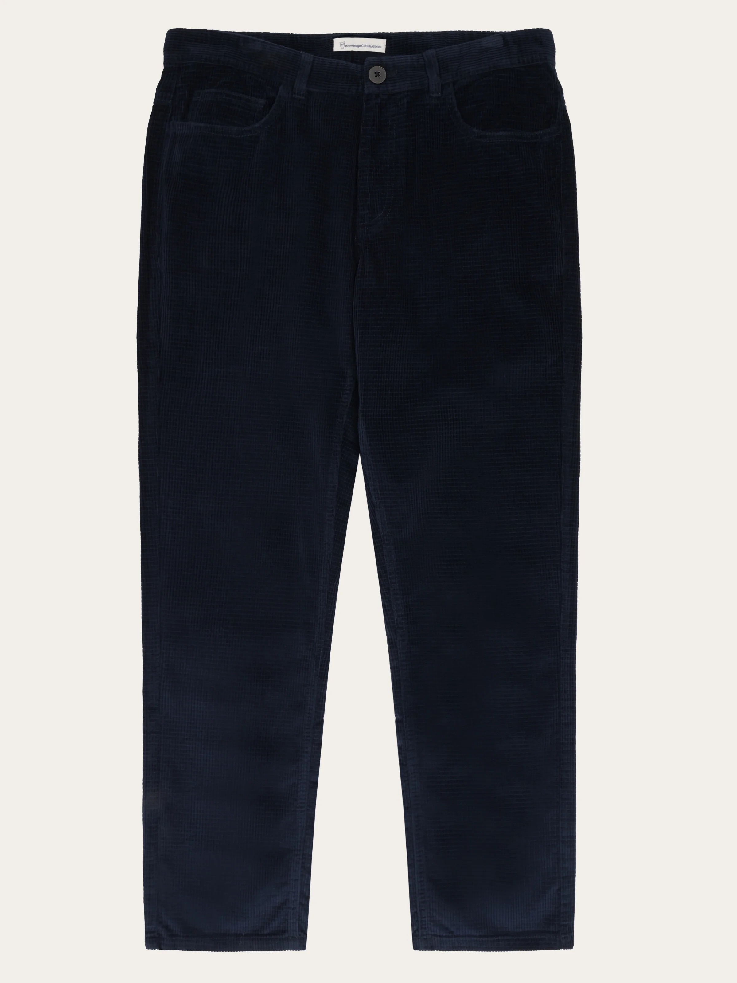 Organic Cotton Chuck 5-pocket Corduroy Pants GOTS - Night Sky