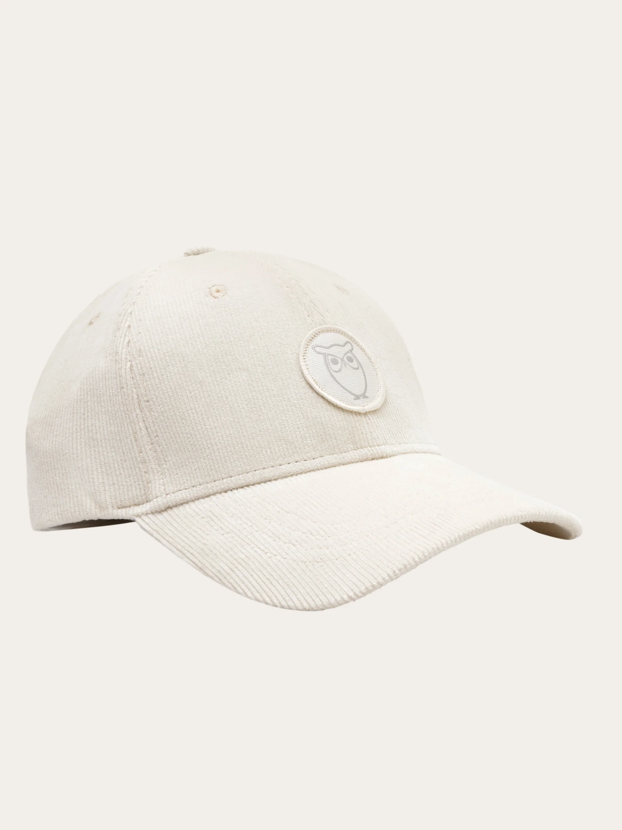 Organic Cotton Corduroy Cap GOTS - Egret