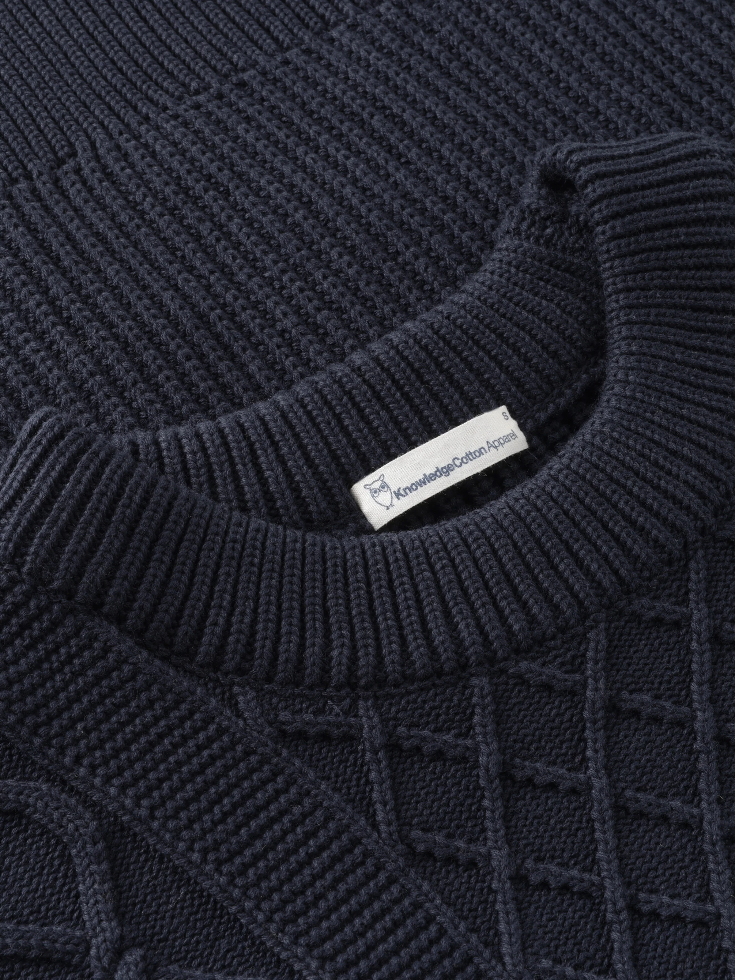 Organic Cotton Crew Neck - Regenerative Organic Certified™ - GOTS/Vegan - Night Sky - Image 3