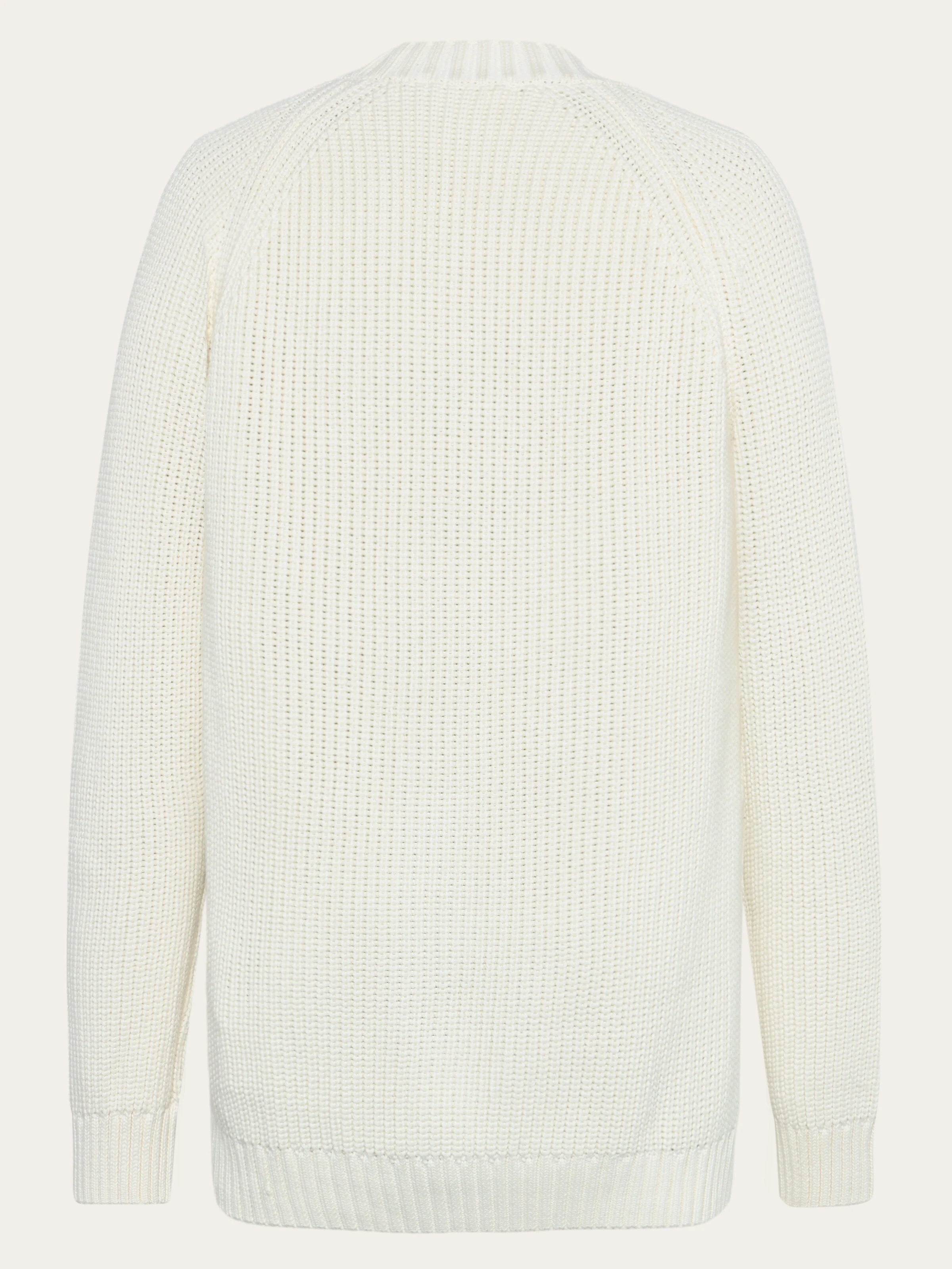 Organic Cotton Diamond Knit - Regenerative Organic Certified™ - GOTS/Vegan - Egret - Image 3