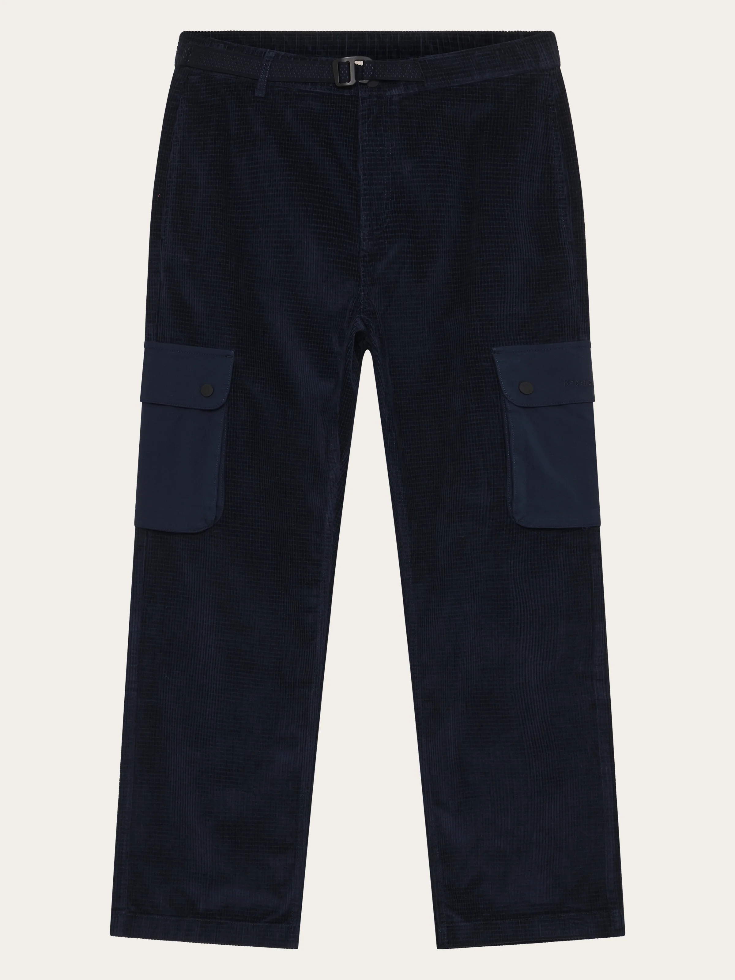 Organic Cotton Fig Corduroy Slacks GOTS - Night Sky
