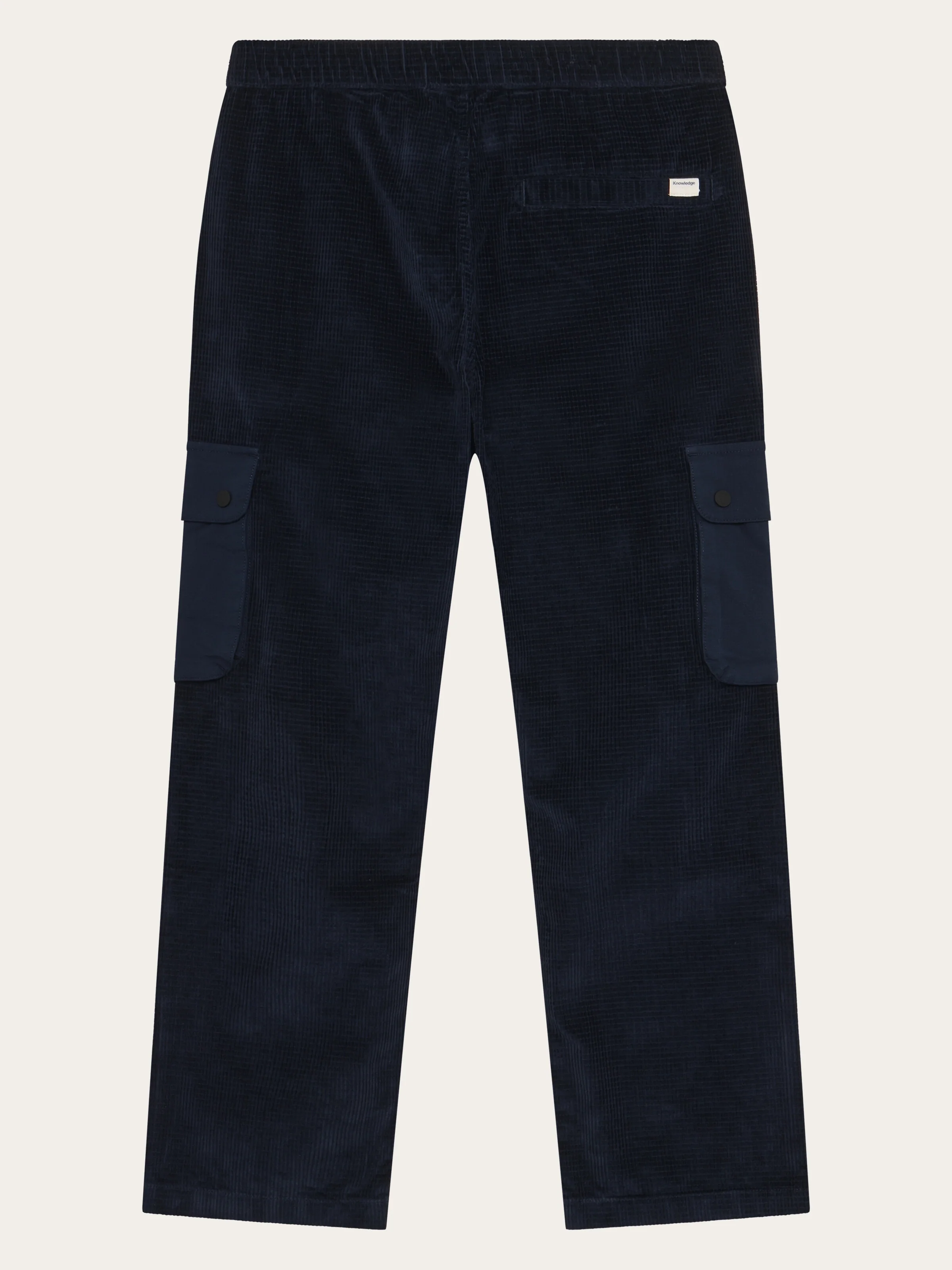 Organic Cotton Fig Corduroy Slacks GOTS - Night Sky - Image 3