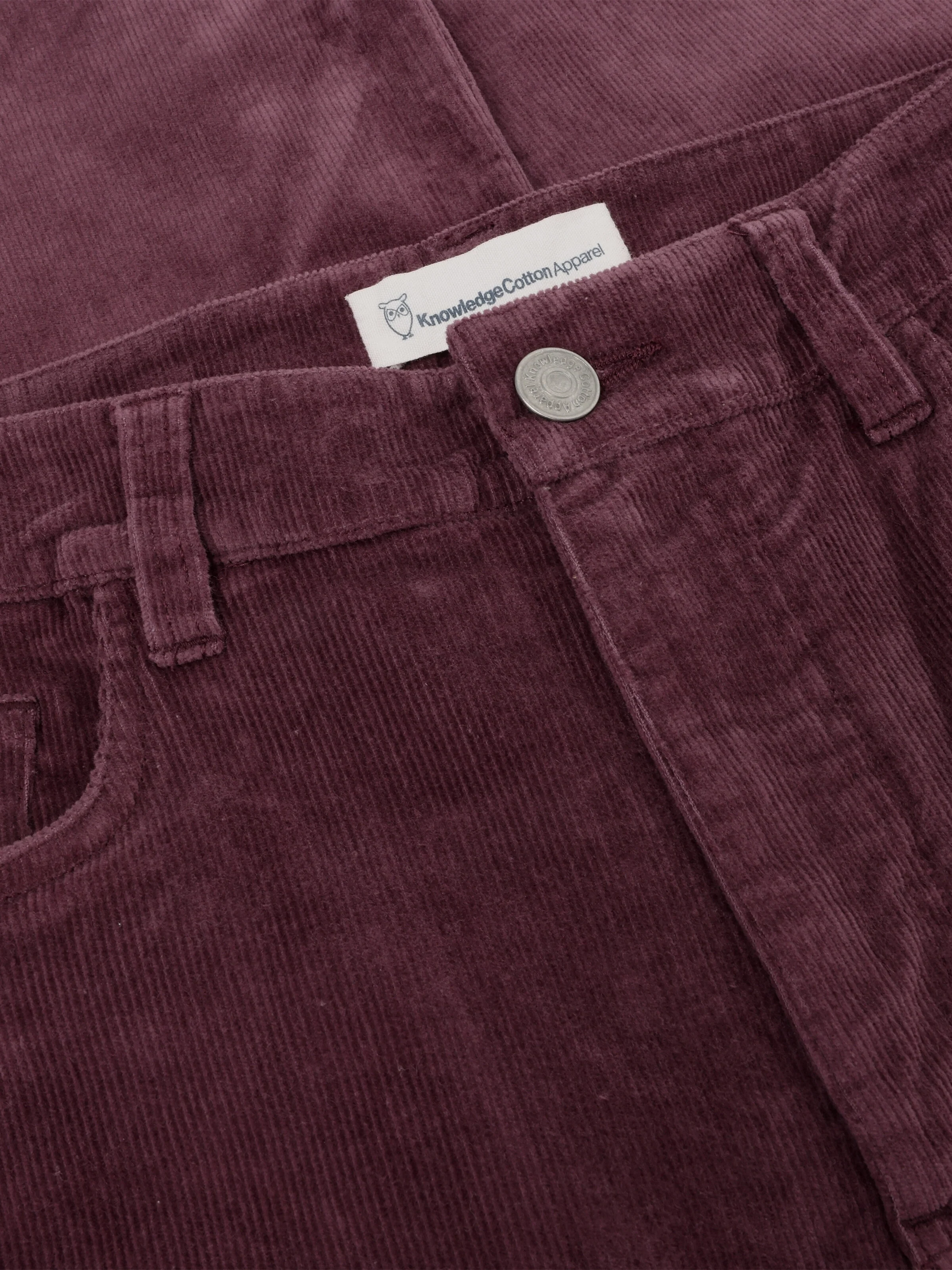 Organic Cotton Gale Corduroy Pants GOTS - Fig - Image 3