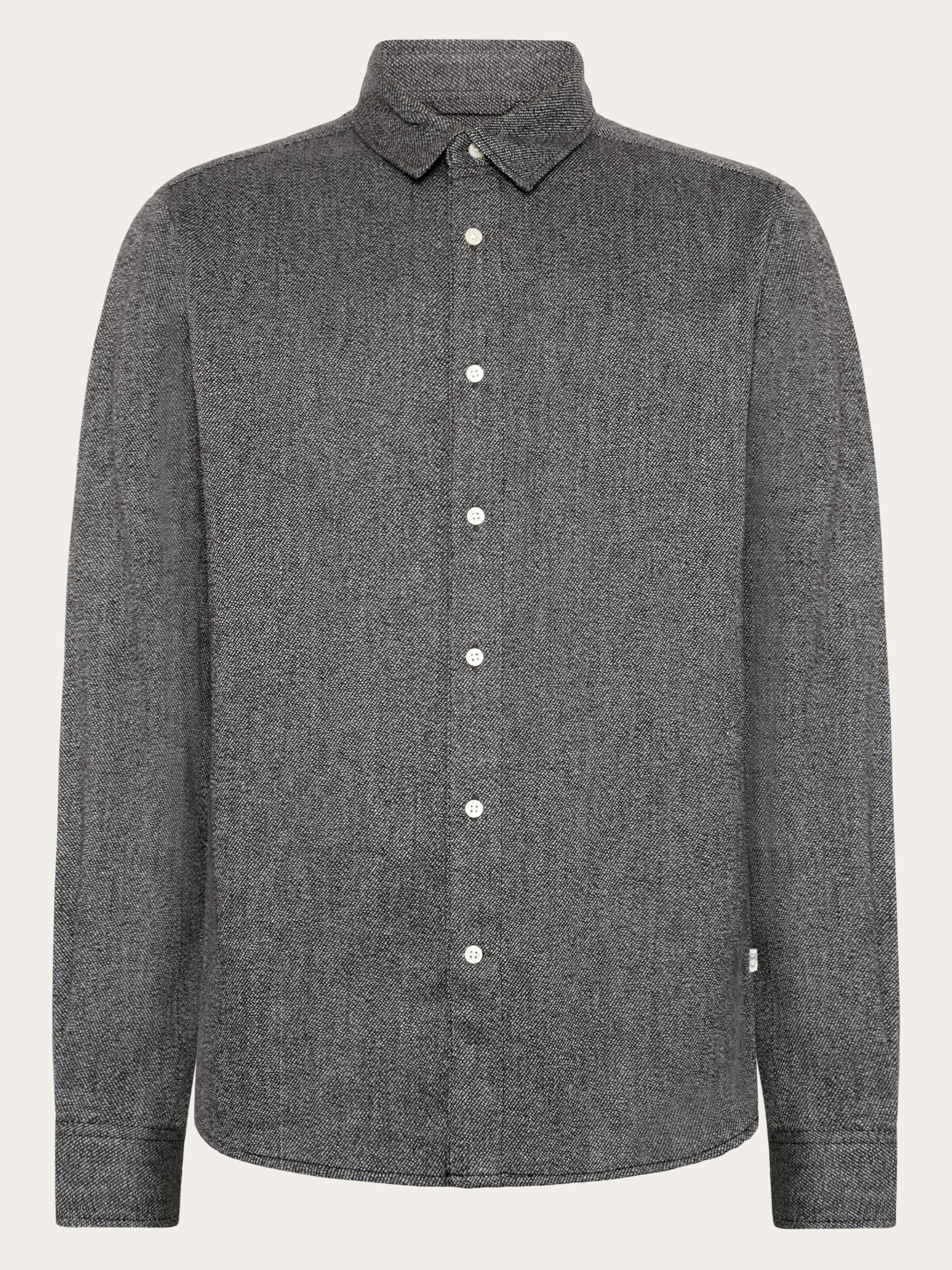 Organic Cotton Mélange Shirt GOTS - Chocolate Torte