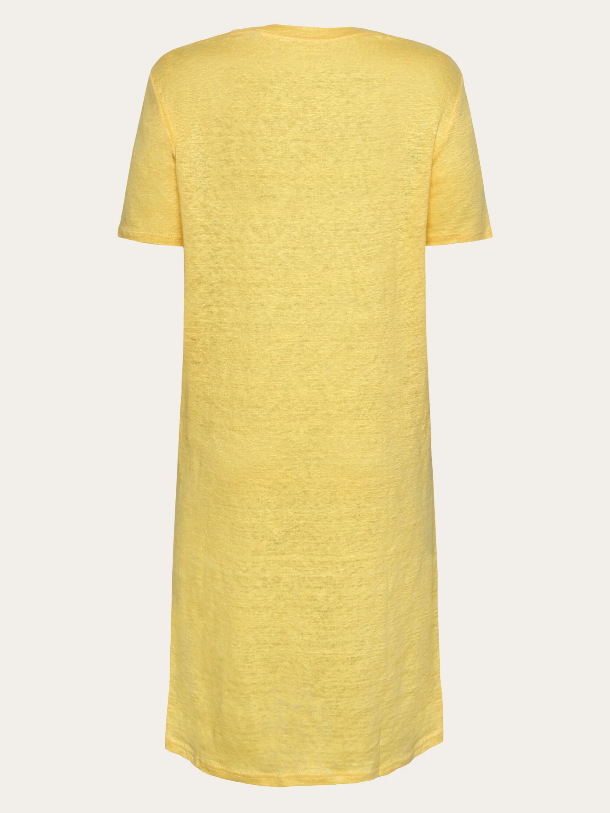 Linen t-shirt dress - Yarrow - Image 3
