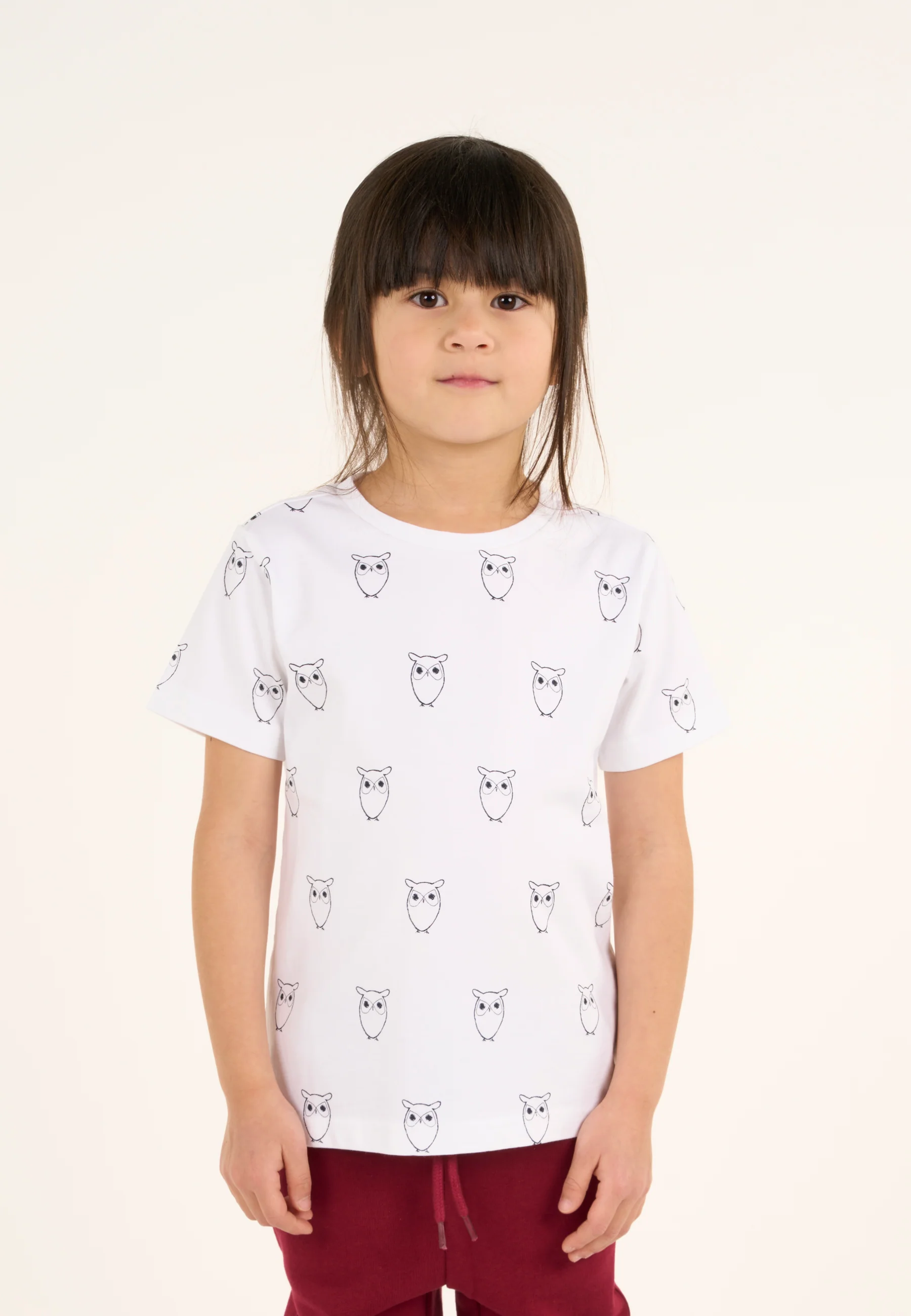 Owl AOP t-shirt - Bright White - Image 3