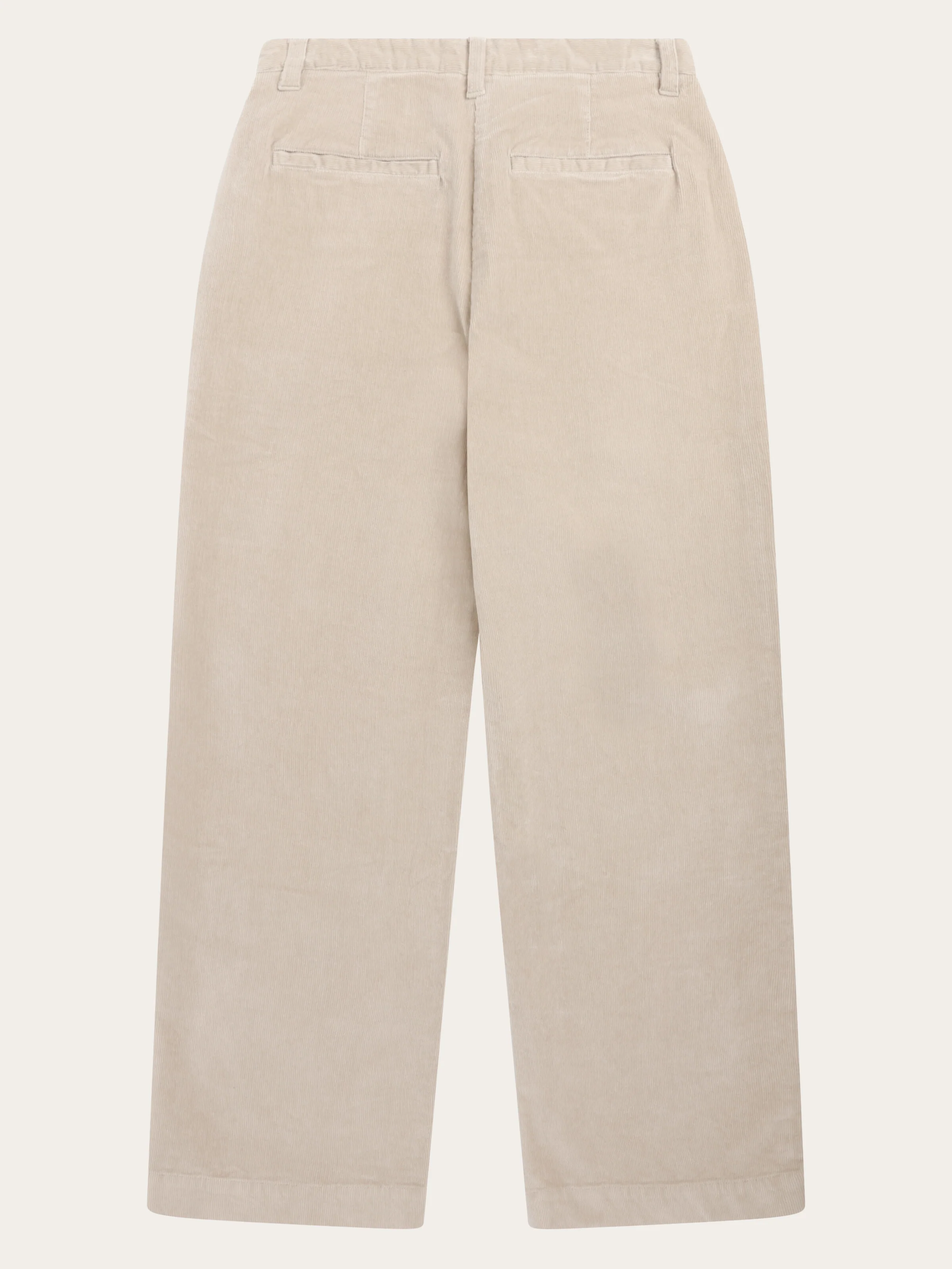 Bora wide corduroy pant - Light feather gray - Image 2