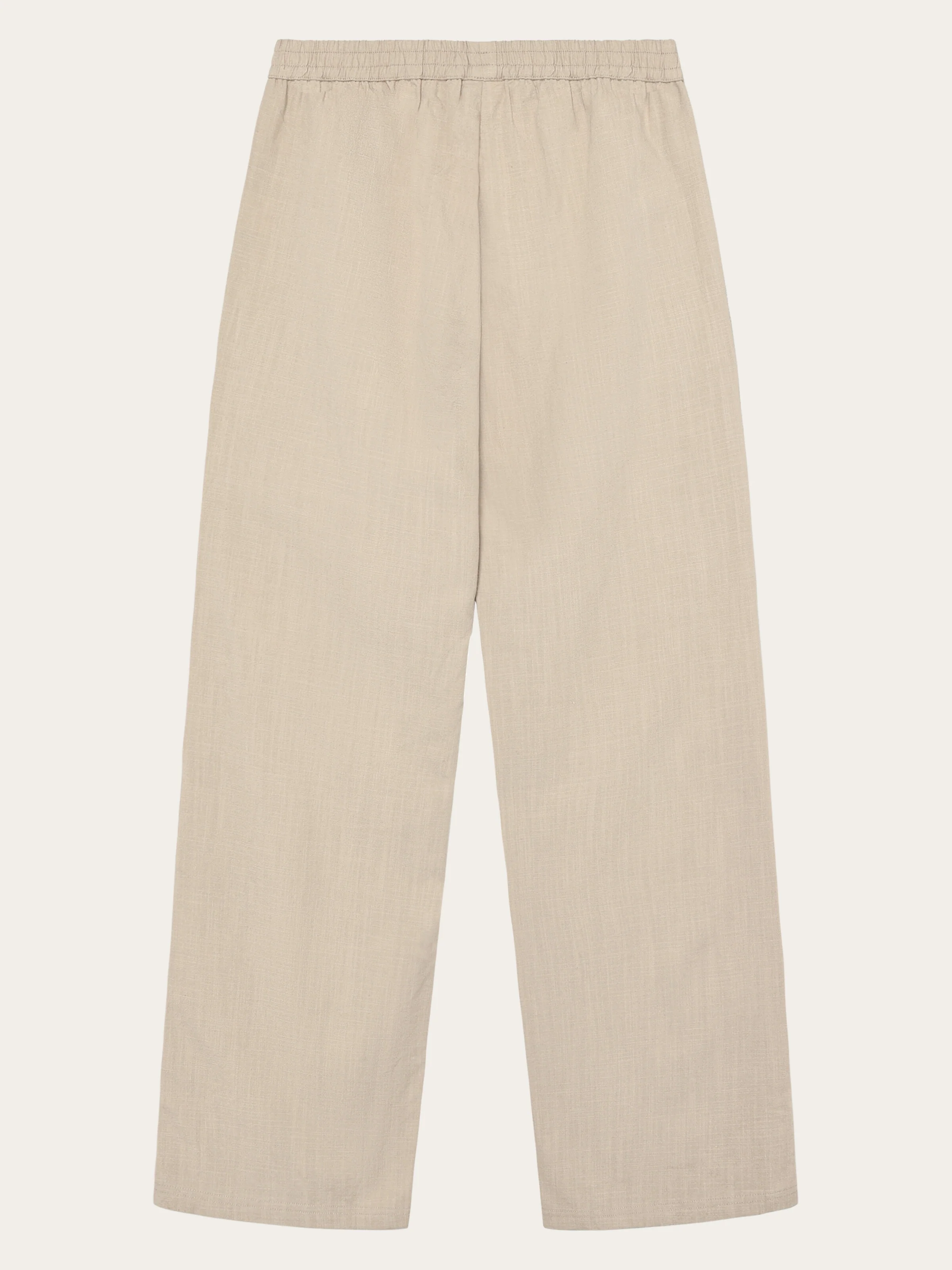 Posey wide linen blend pants - Light feather gray - Image 3