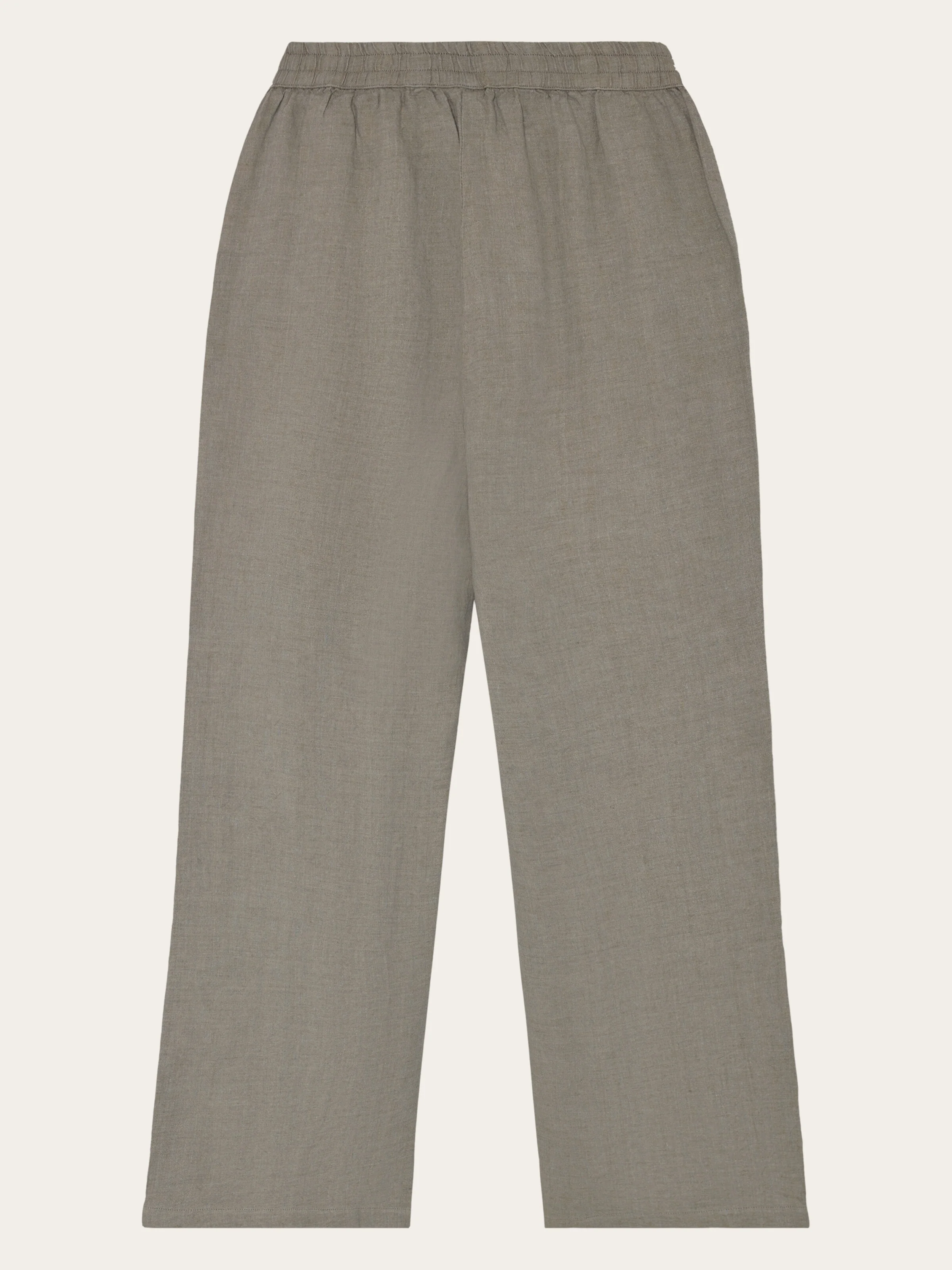 Posey wide linen pants - Yarndyed Twill - Image 3