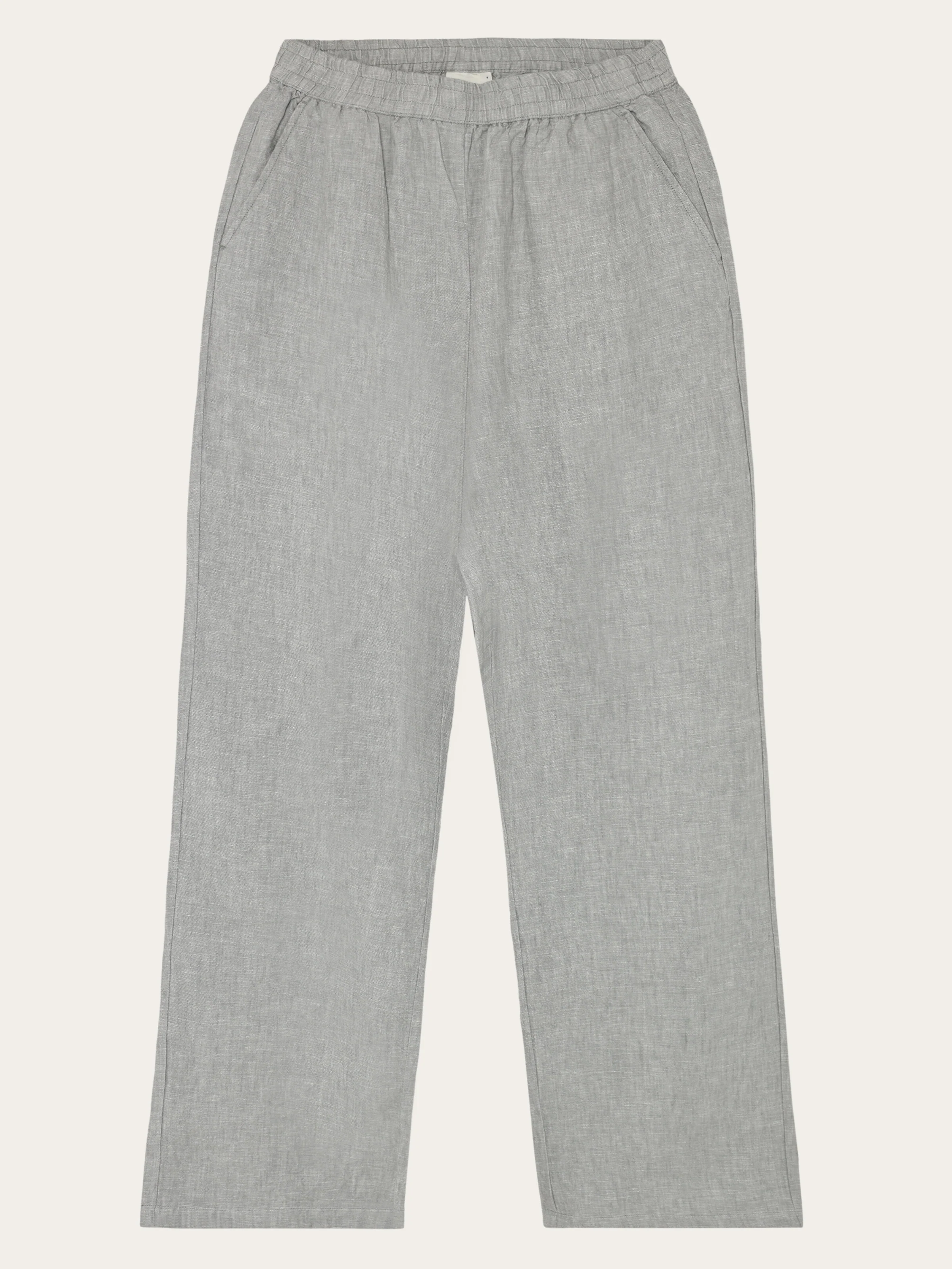 Posey wide linen pants - Yarndyed Ultimate Grey