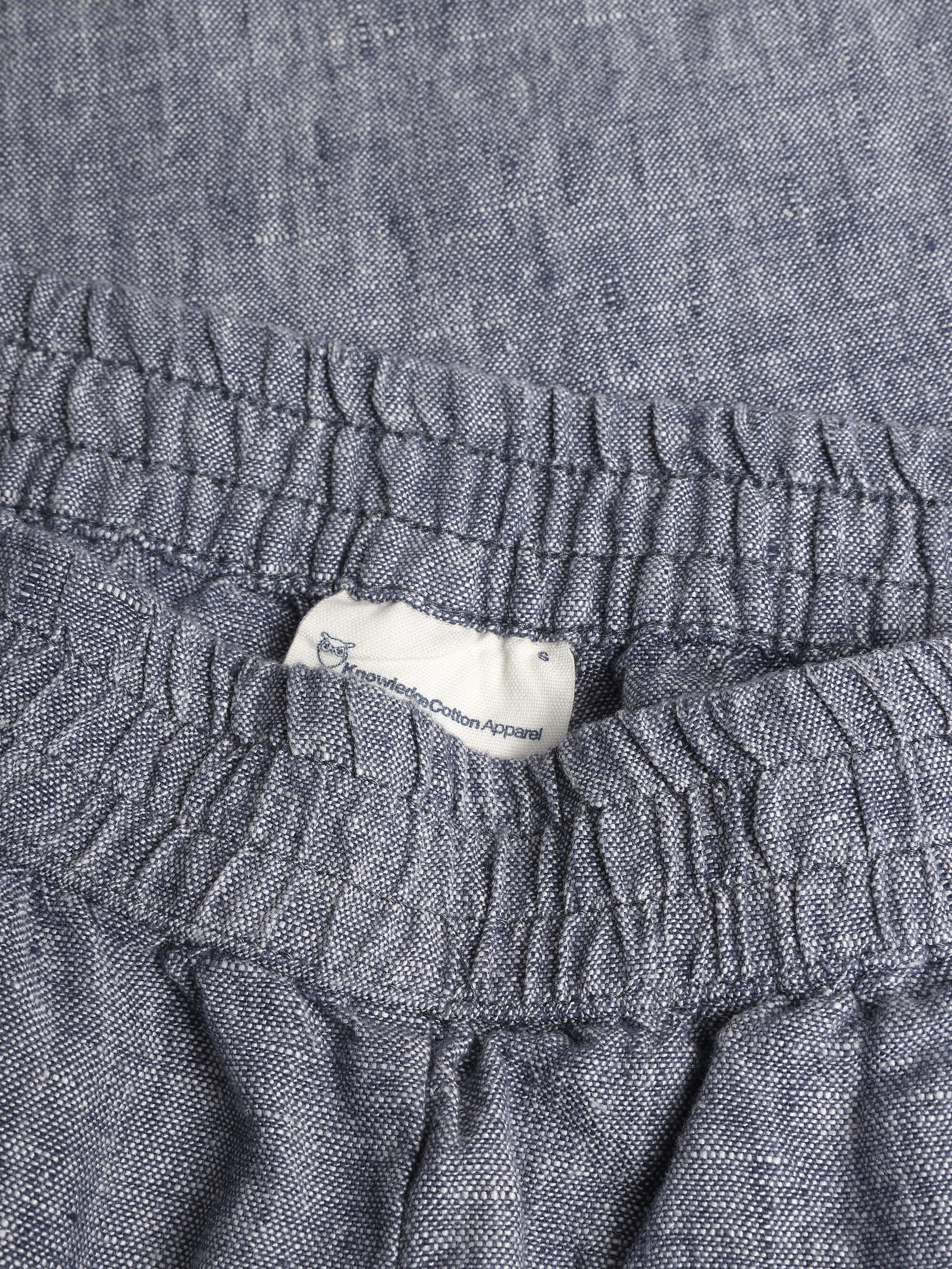 Posey wide linen pants - Vintage Indigo - Image 2