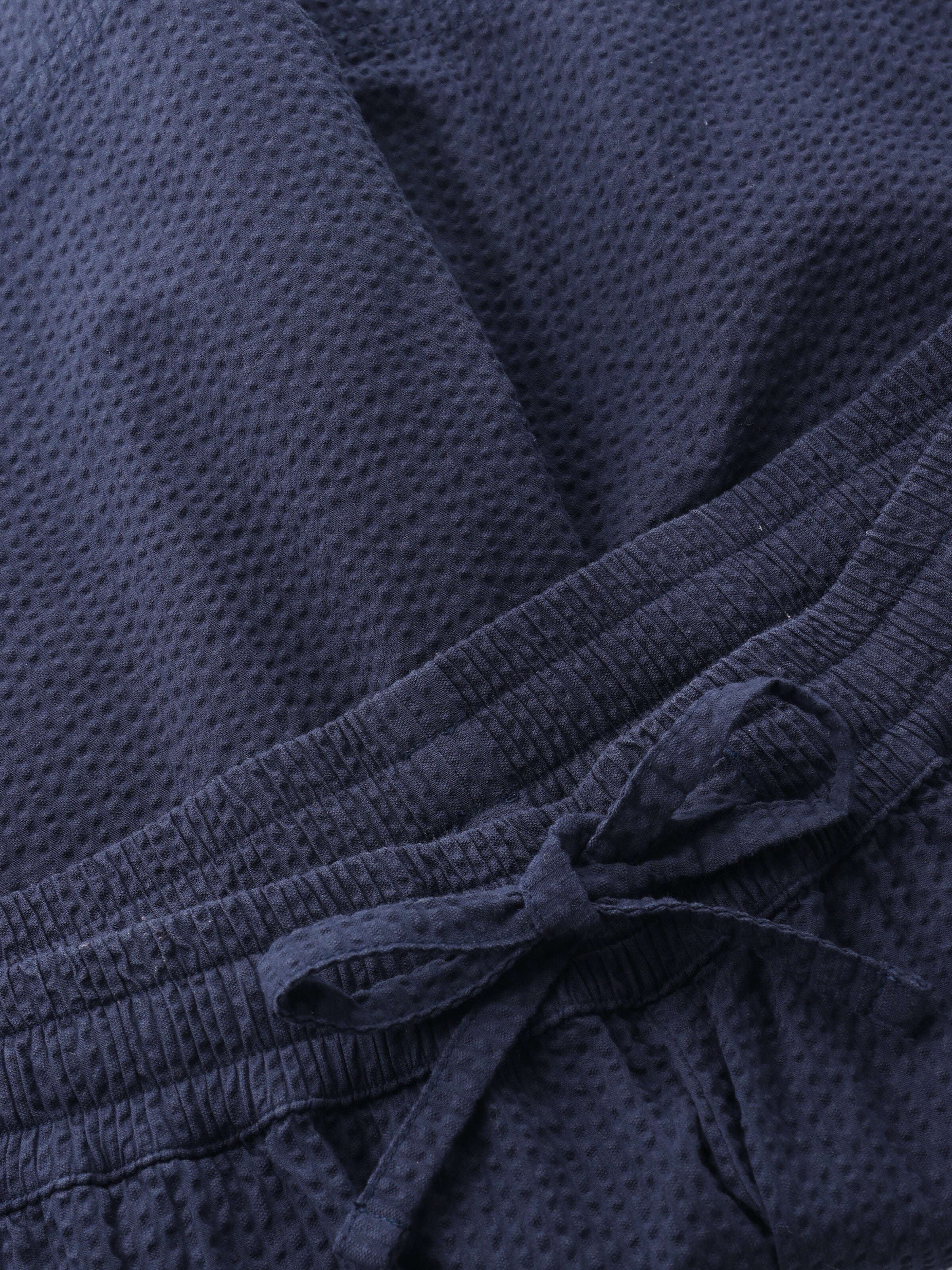 Posey wide seersucker shorts - Night Sky - Image 2
