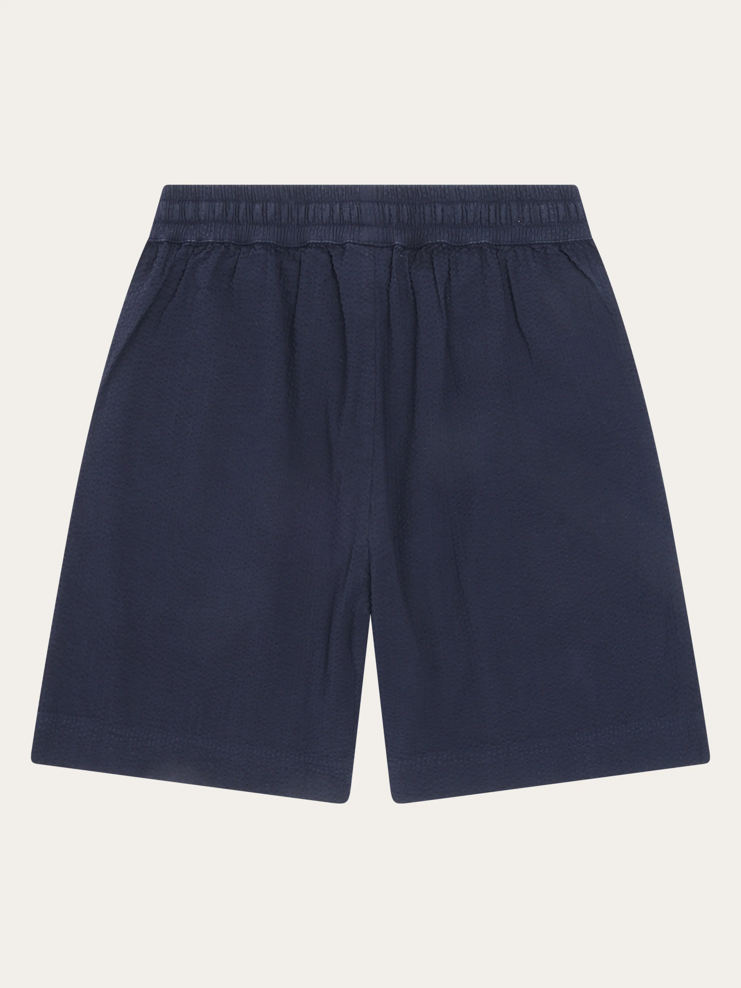 Posey wide seersucker shorts - Night Sky - Image 3