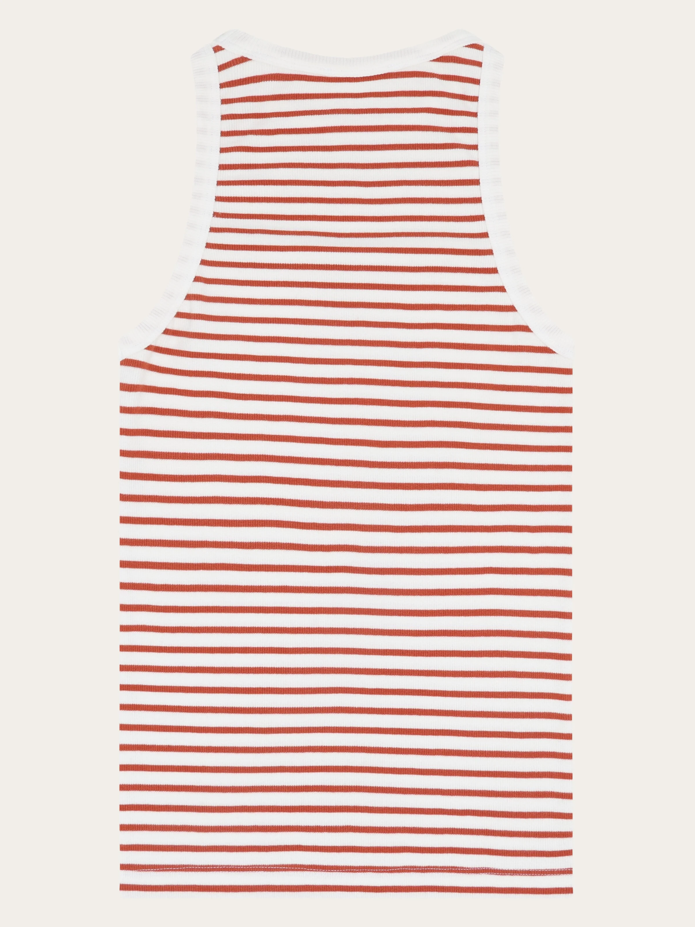 Racer rib top - Orange - Image 3