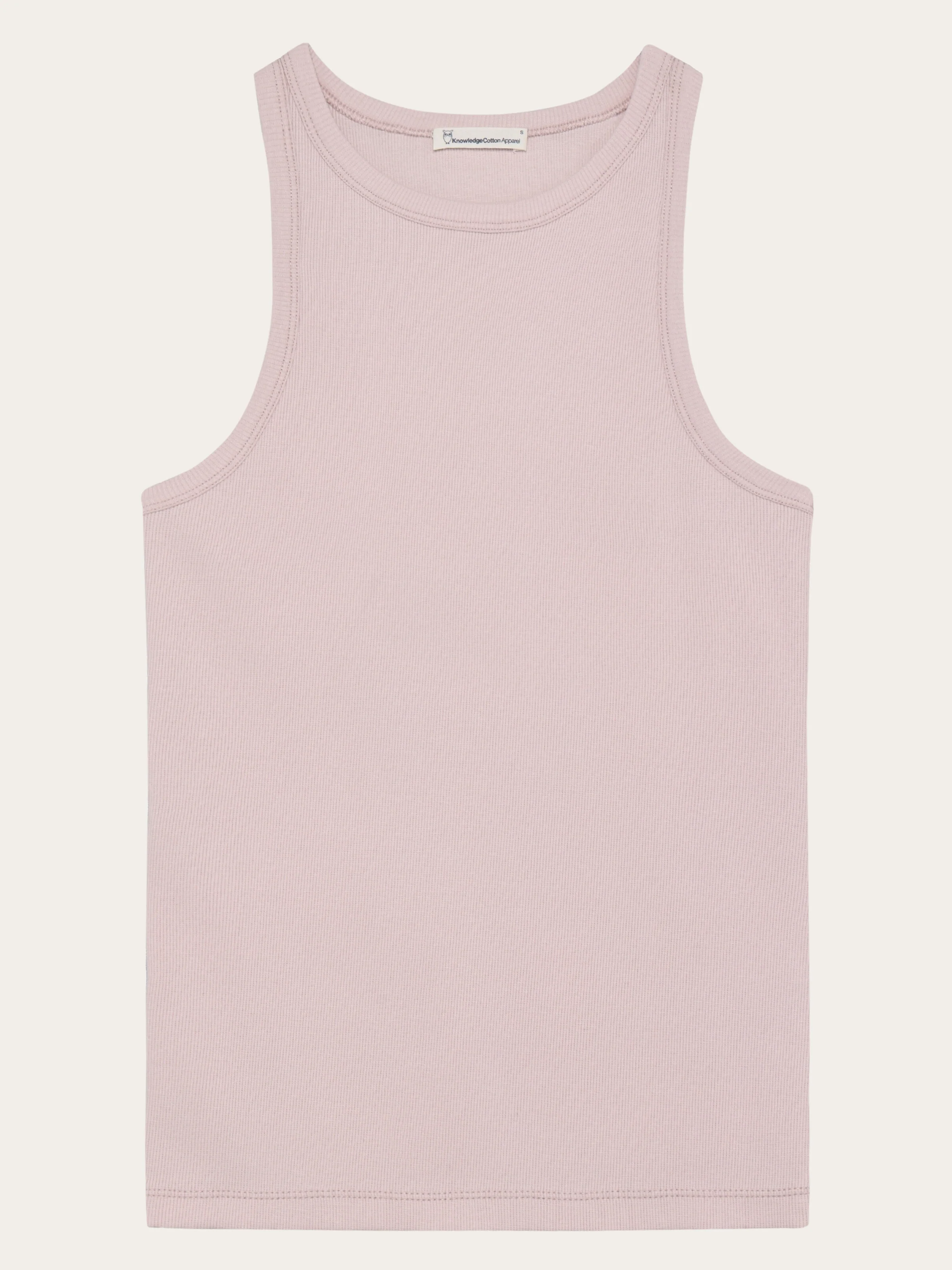 Racer rib top - Pale Lilac