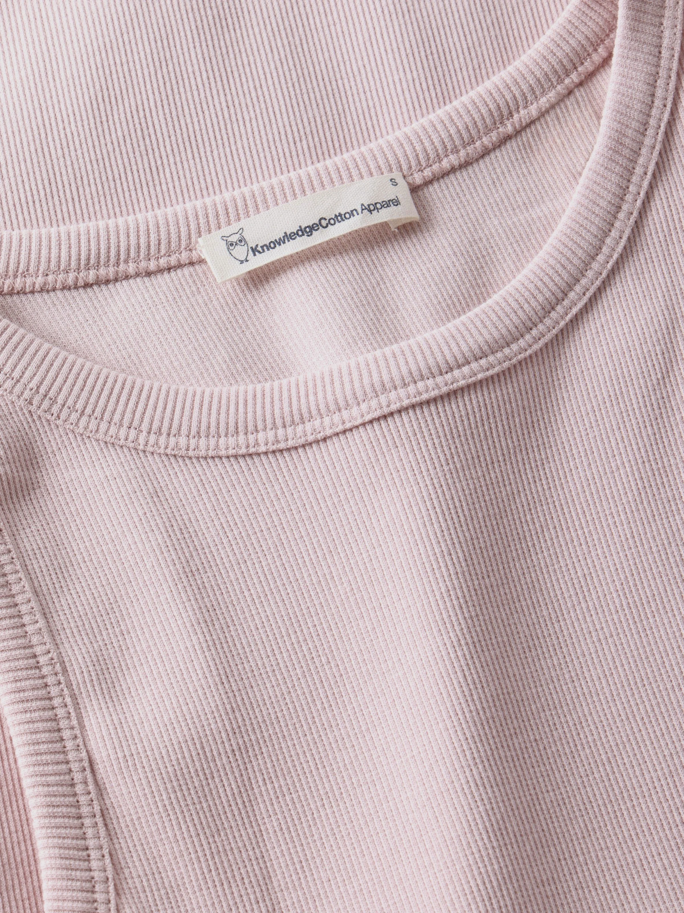 Racer rib top - Pale Lilac - Image 2