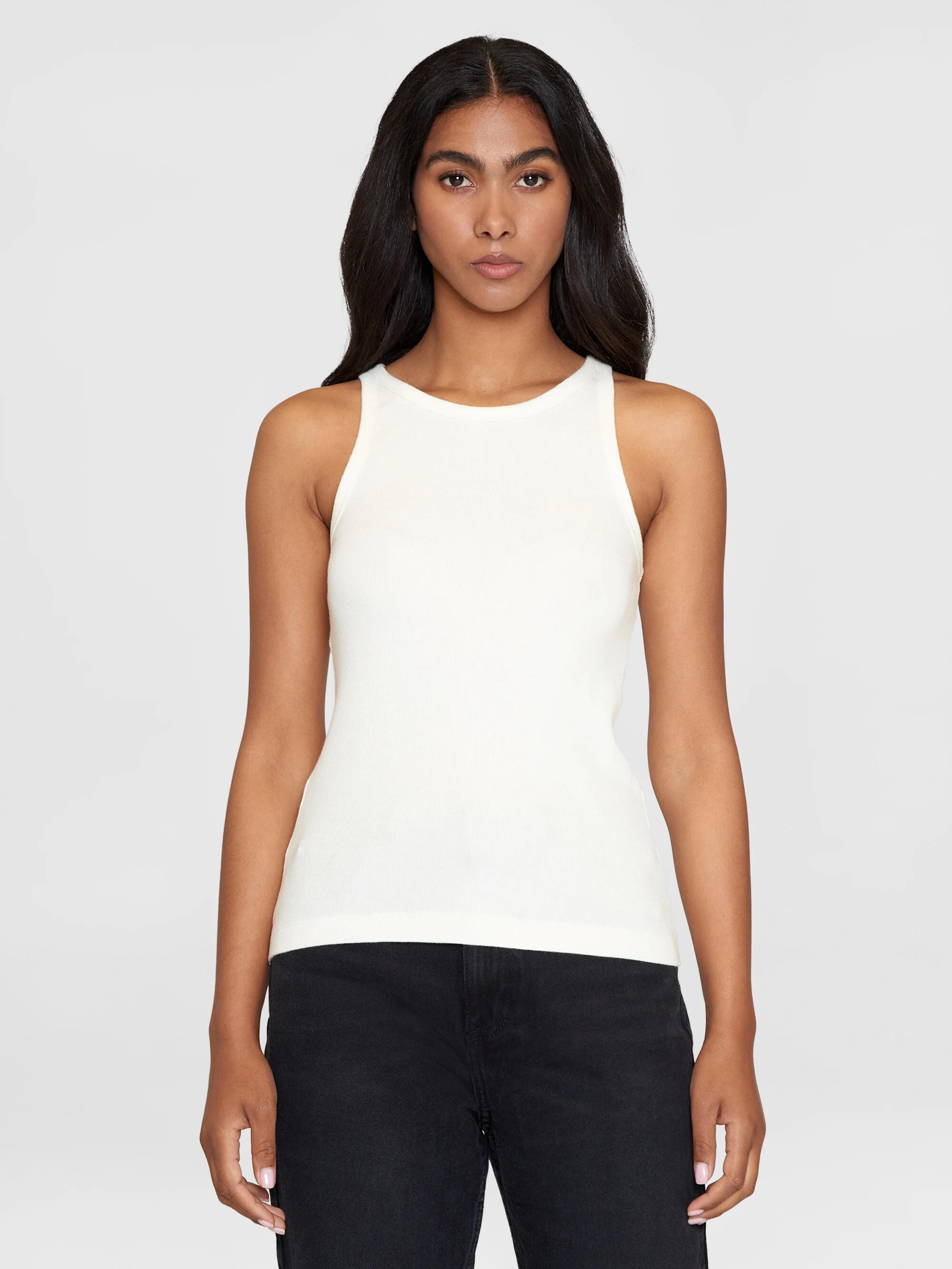Racer rib top - Star White - Image 3