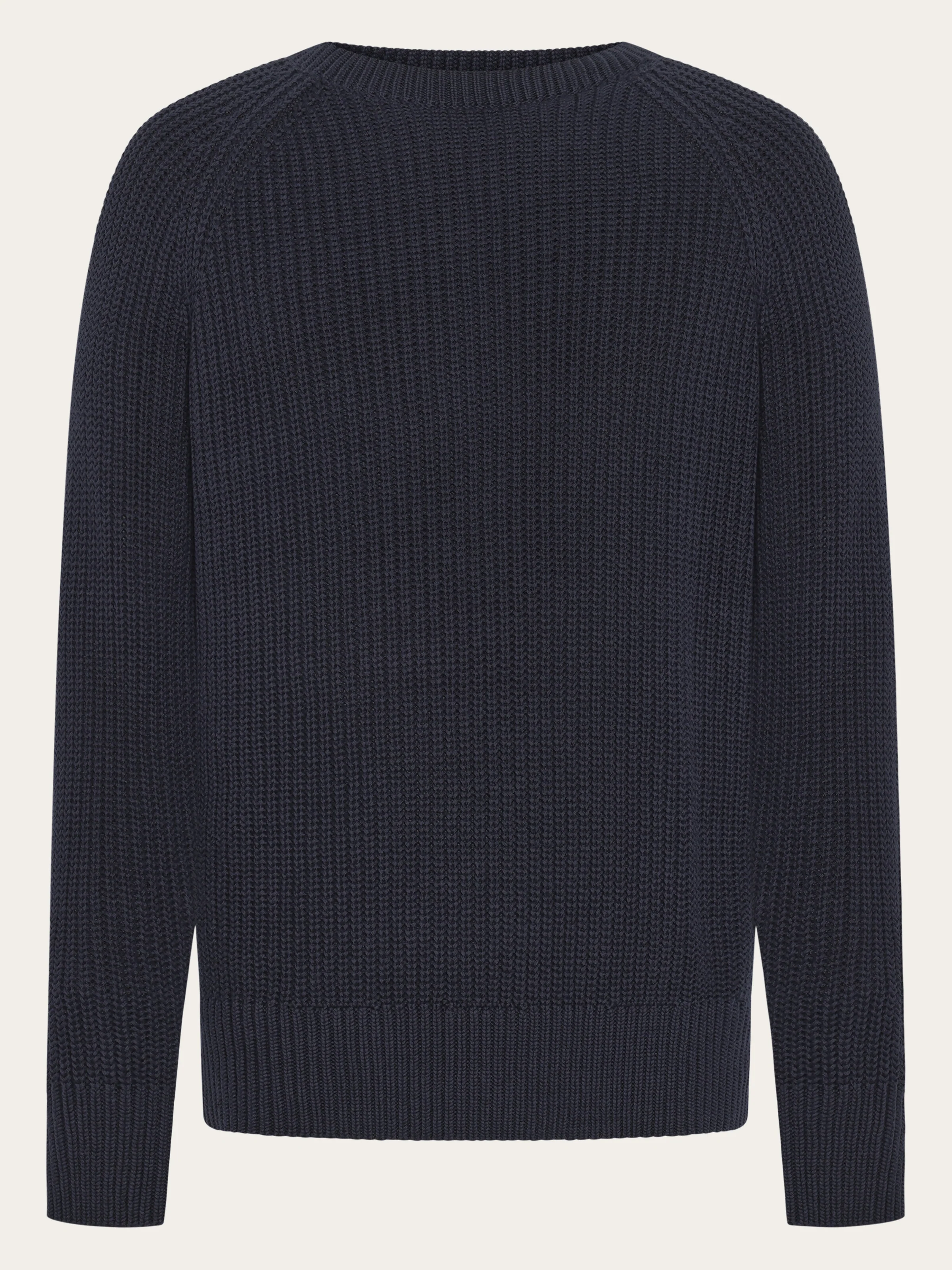 Raglan knit sweater - Night Sky