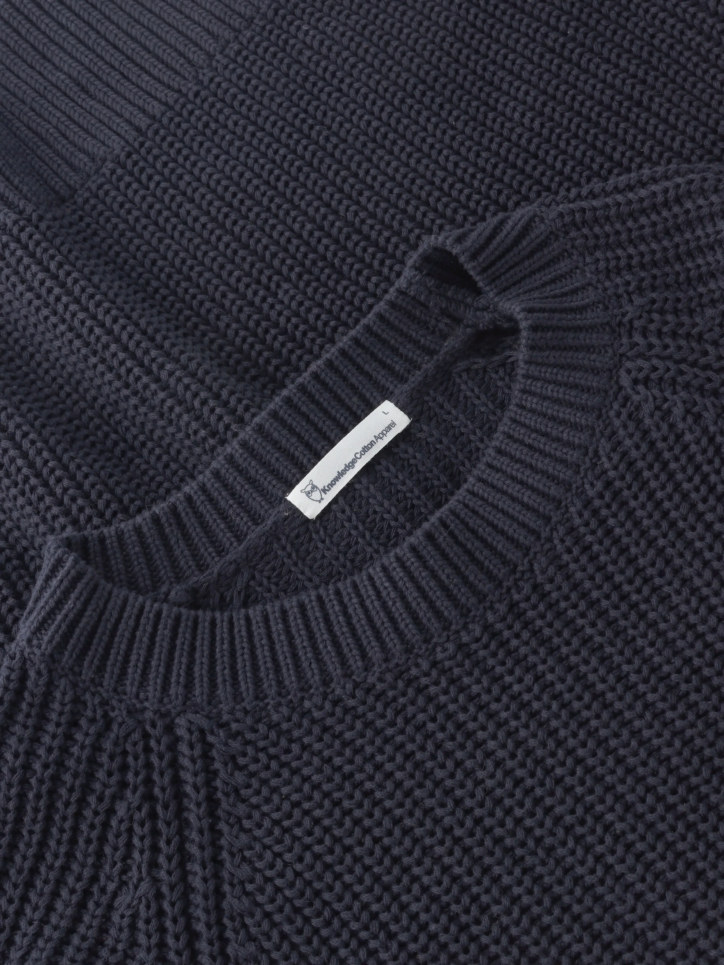 Raglan knit sweater - Night Sky - Image 2