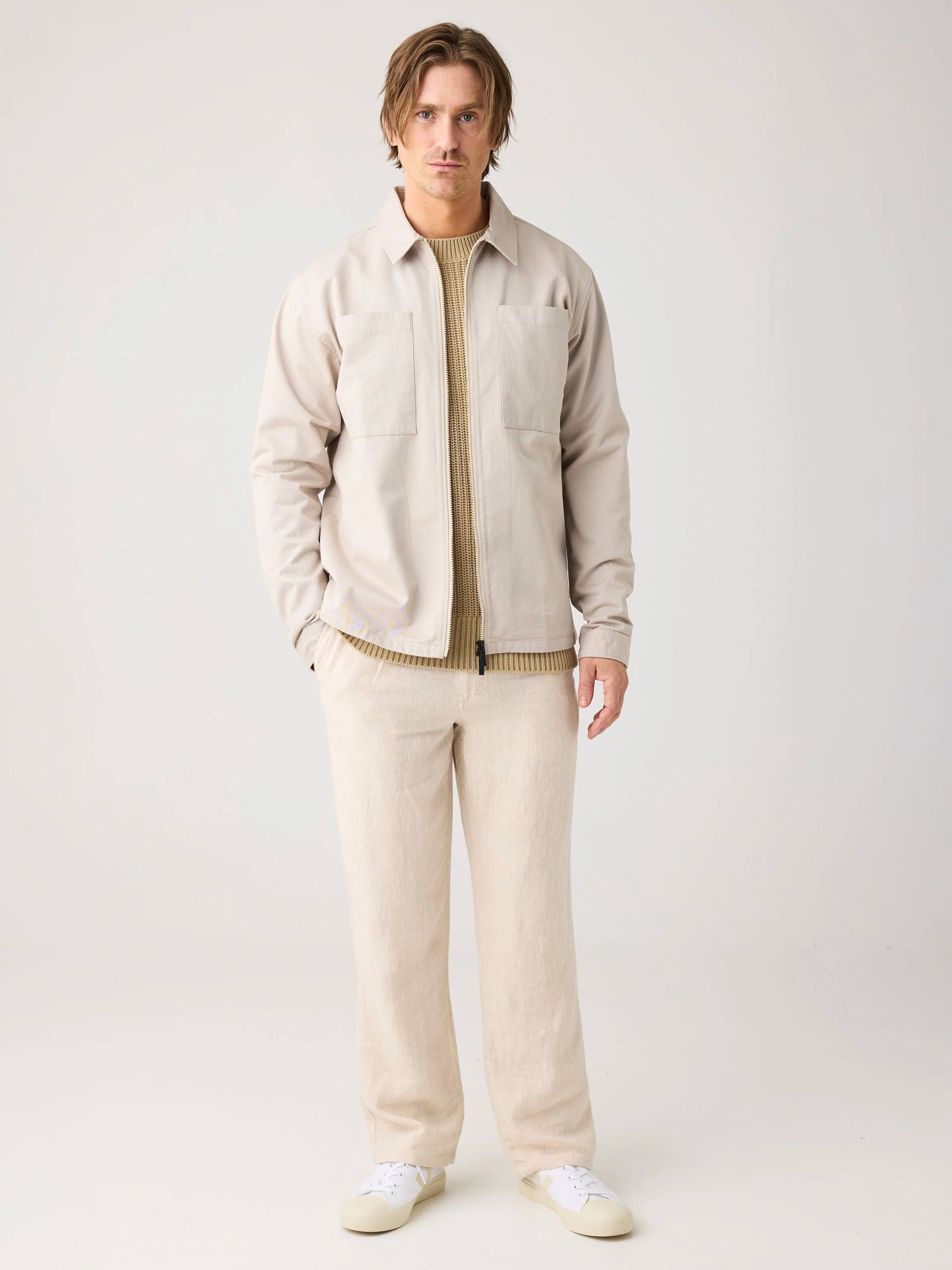 Raglan knit sweater - Twill - Image 4