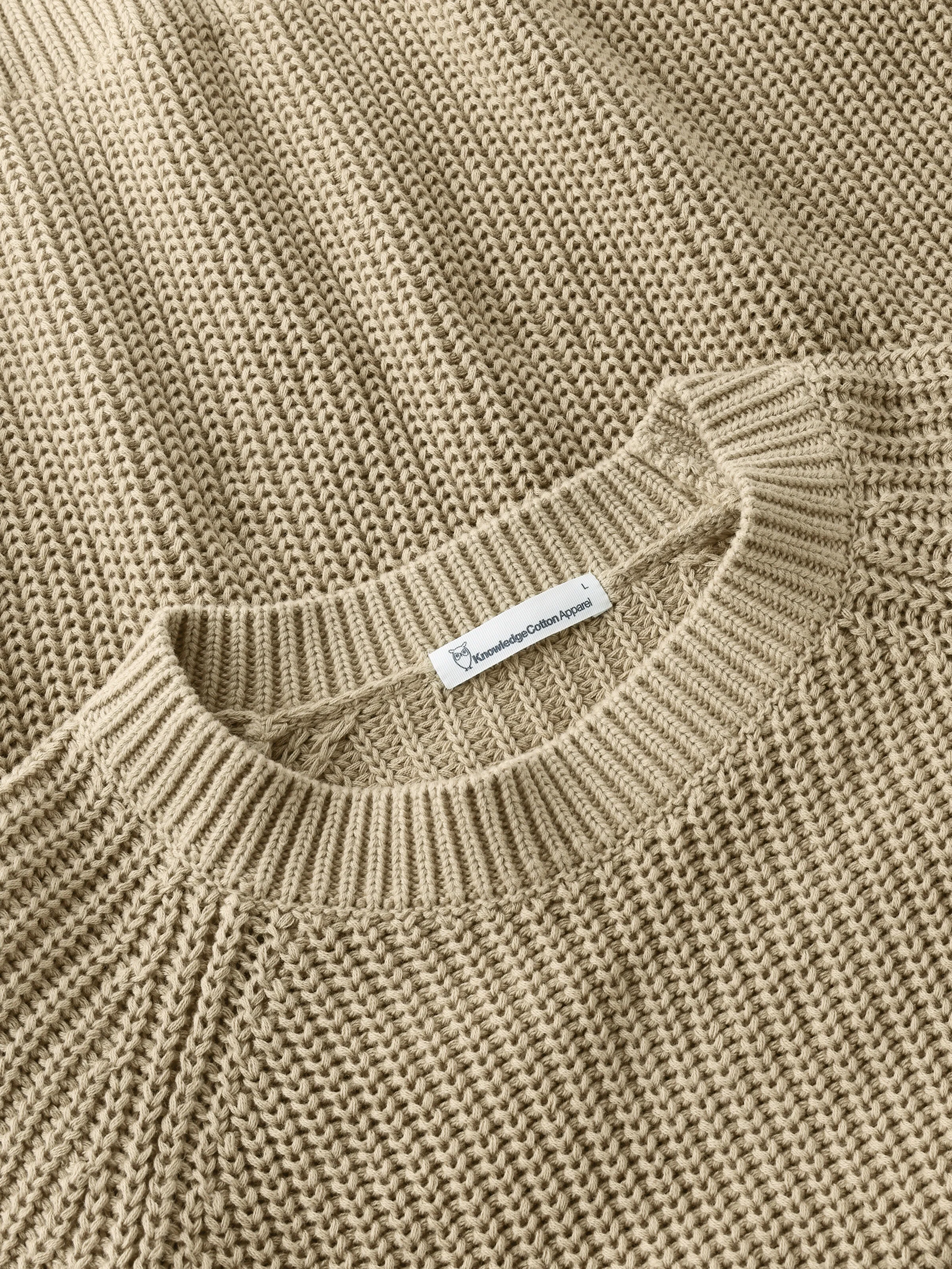 Raglan knit sweater - Twill - Image 5