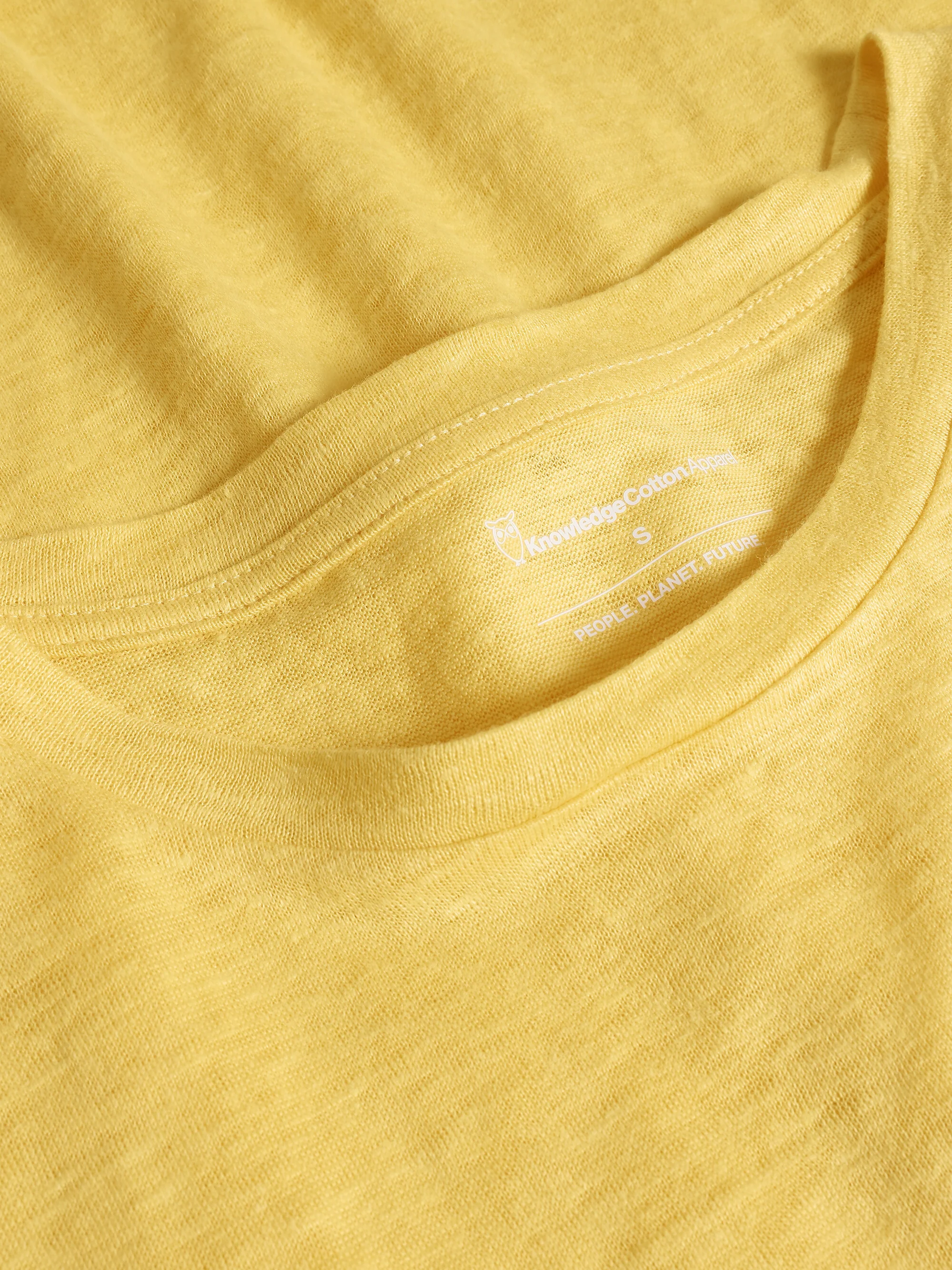 Reg linen t-shirt - Yarrow - Image 2