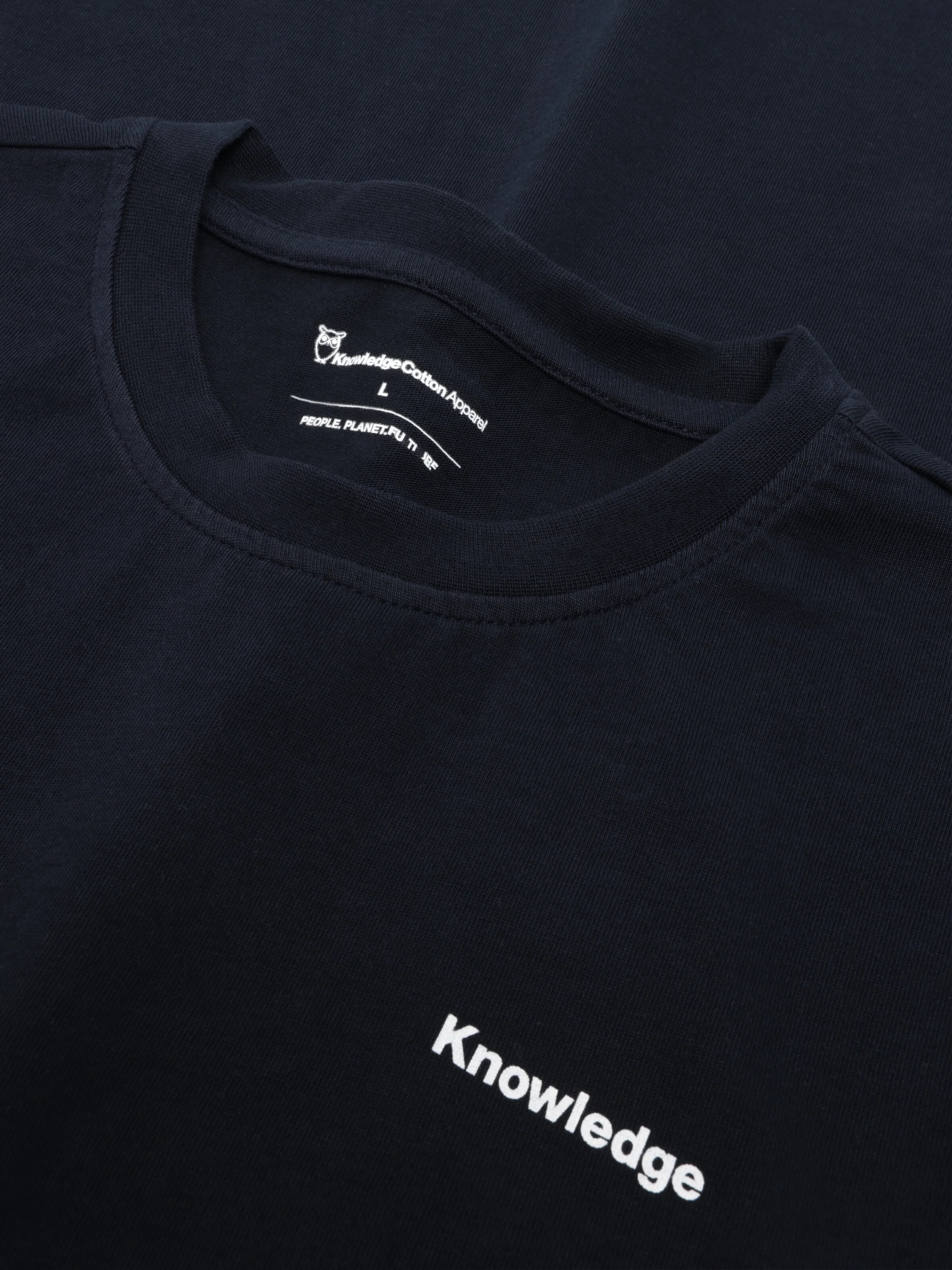 Regenerative Organic Cotton Back Print T-Shirt GOTS - Night Sky - Image 3