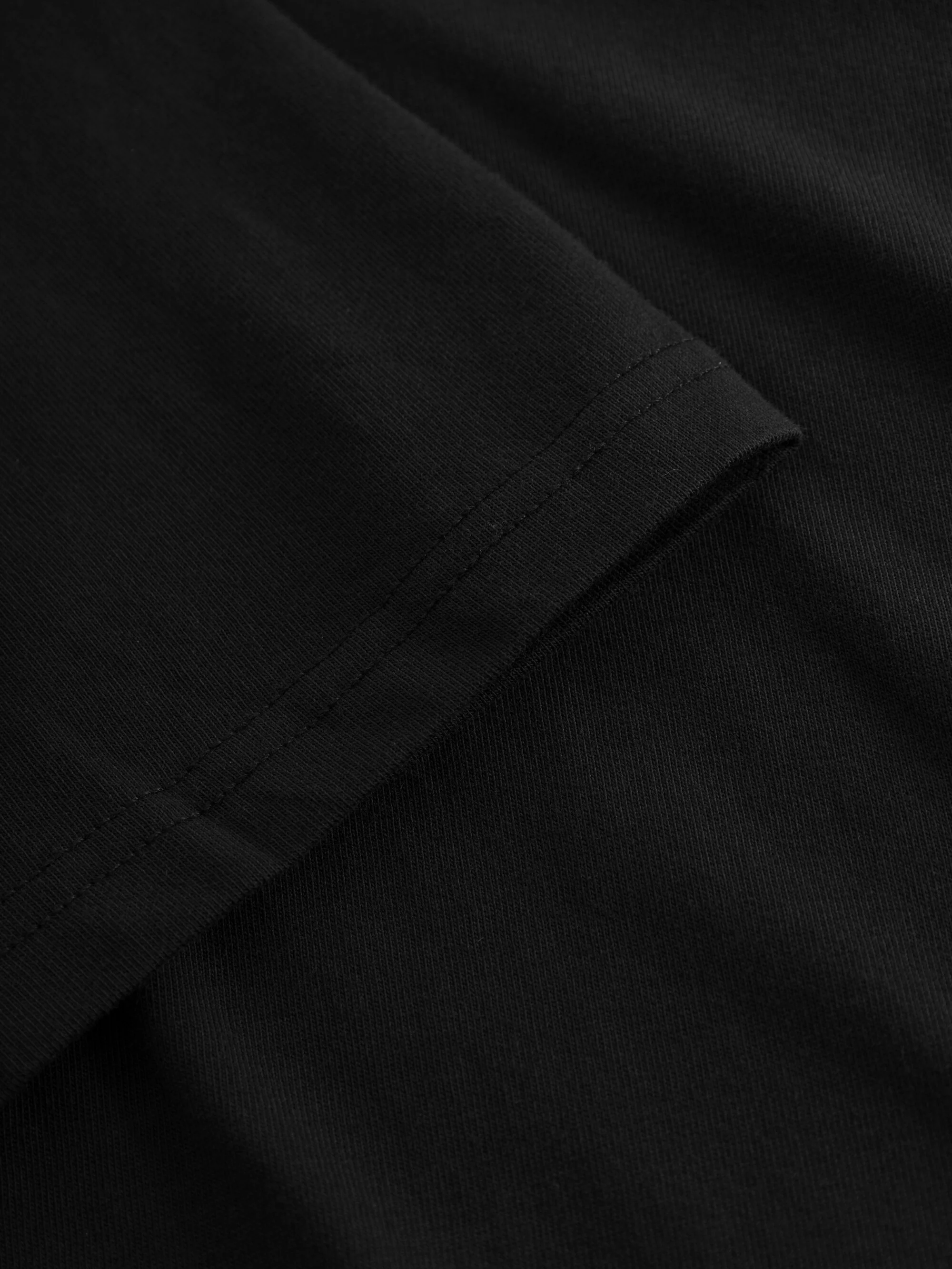 Regular fit Badge t-shirt - Black Jet - Image 7
