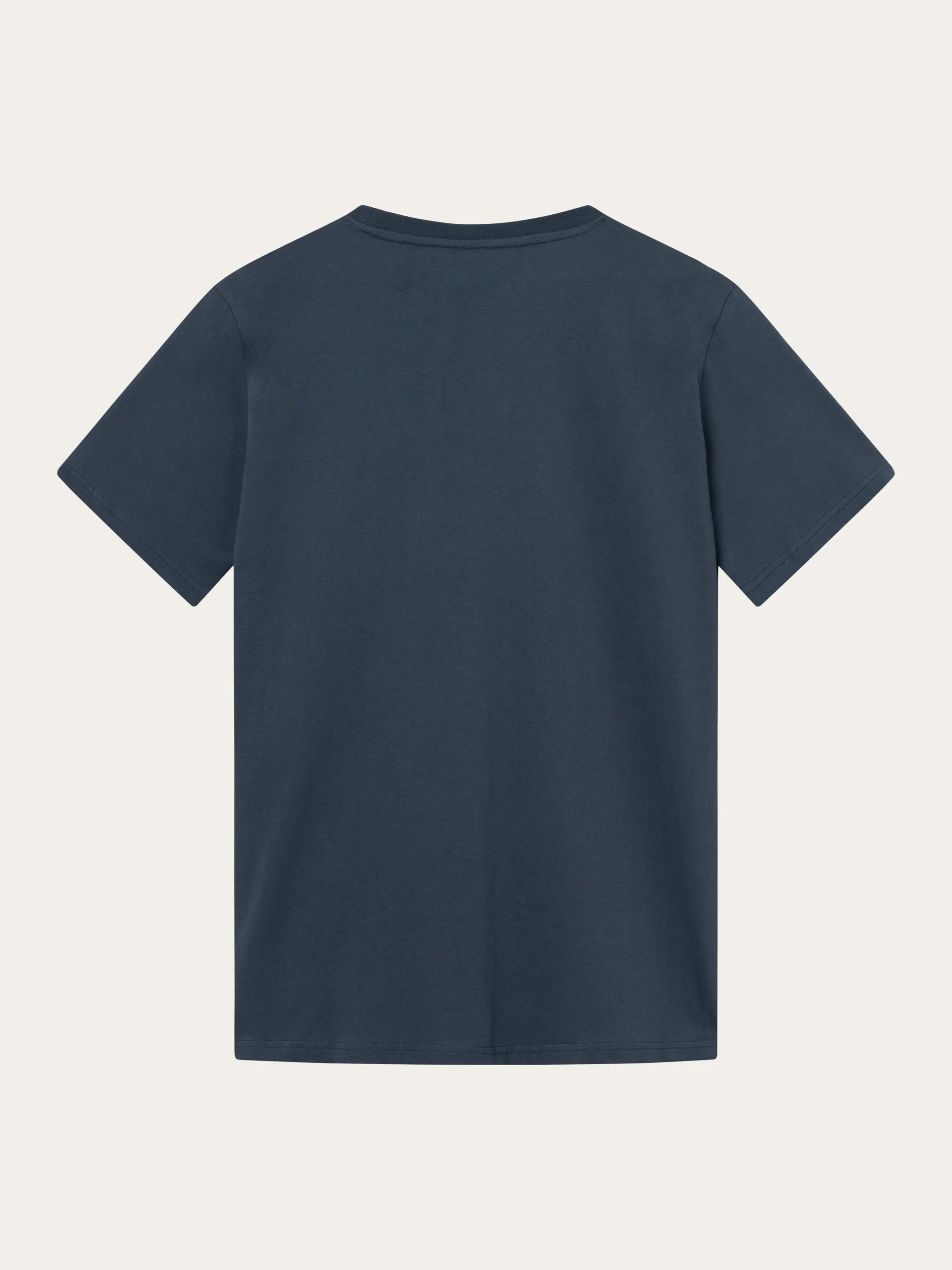 Regular fit Badge t-shirt - Total Eclipse - Image 4