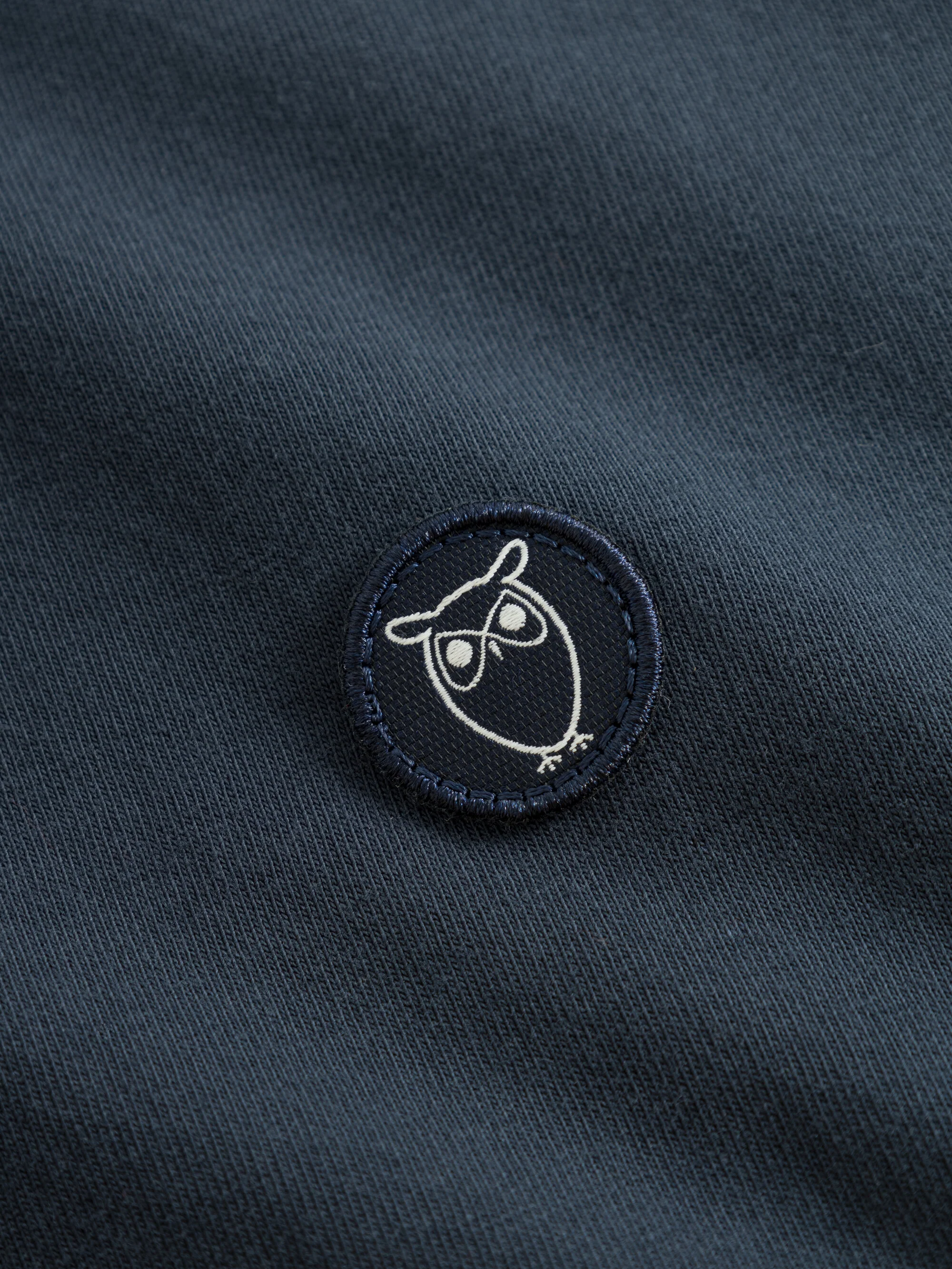 Regular fit Badge t-shirt - Total Eclipse - Image 6