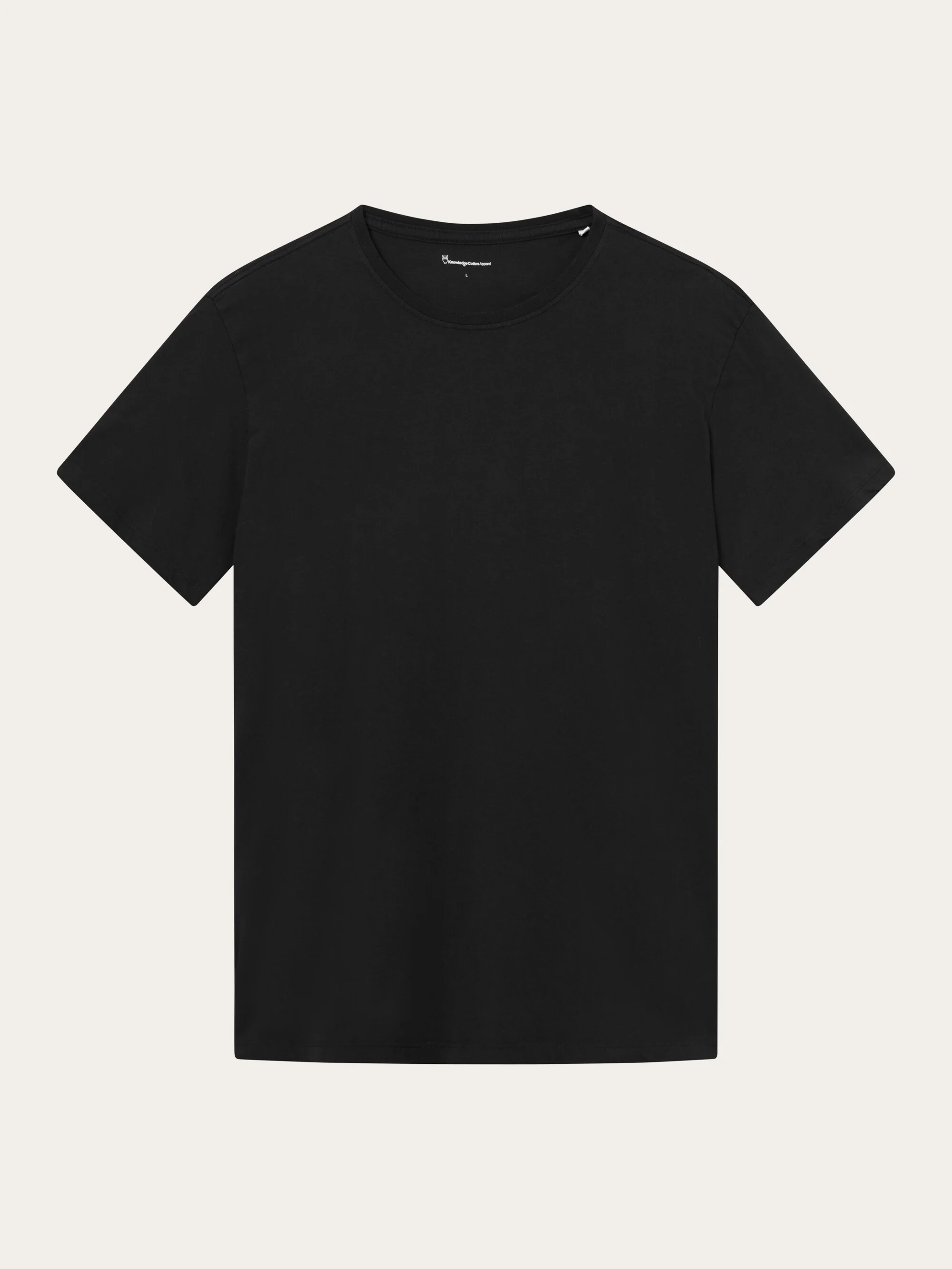 Regular fit Basic tee - Black Jet