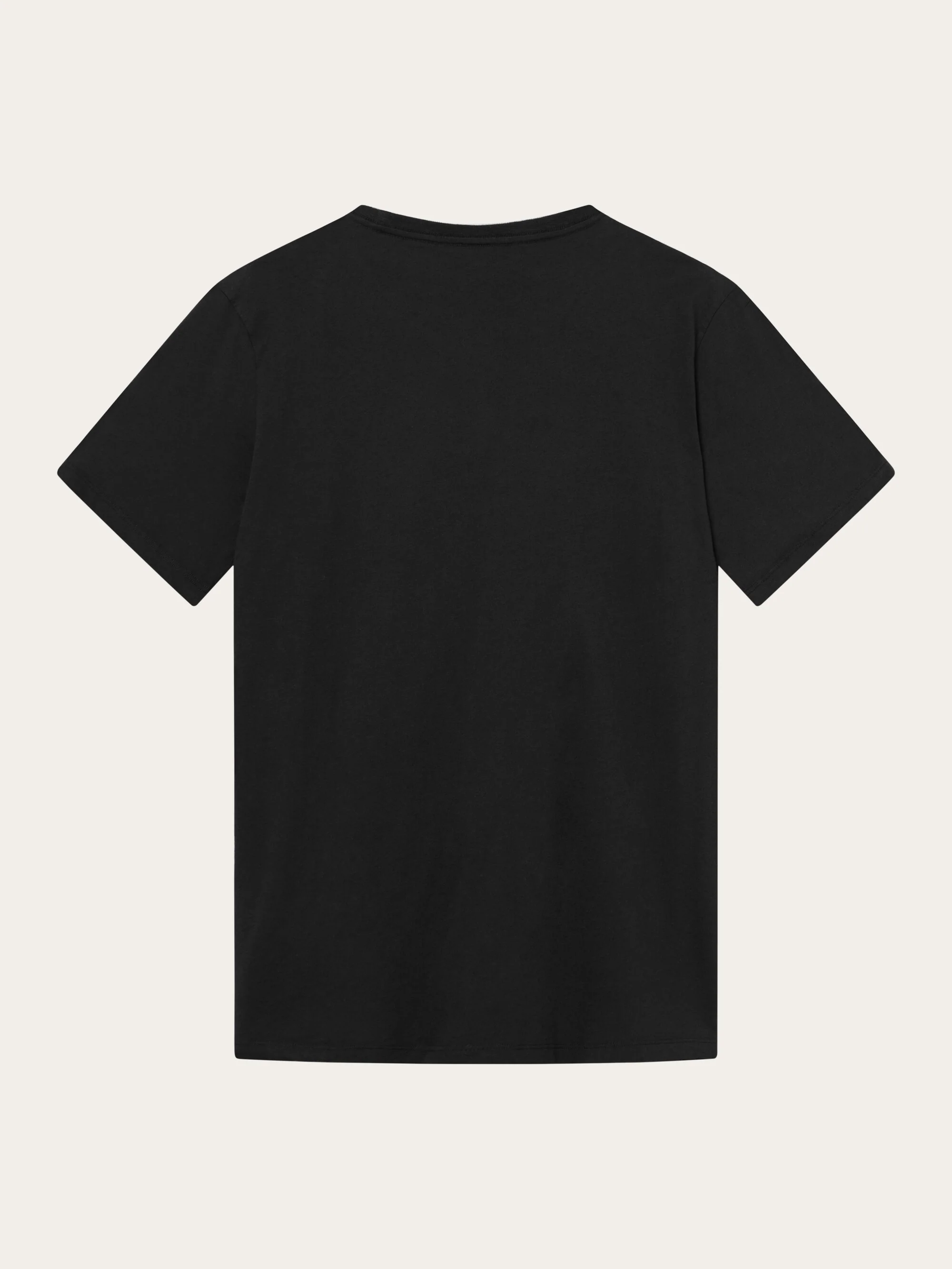 Regular fit Basic tee - Black Jet - Image 4