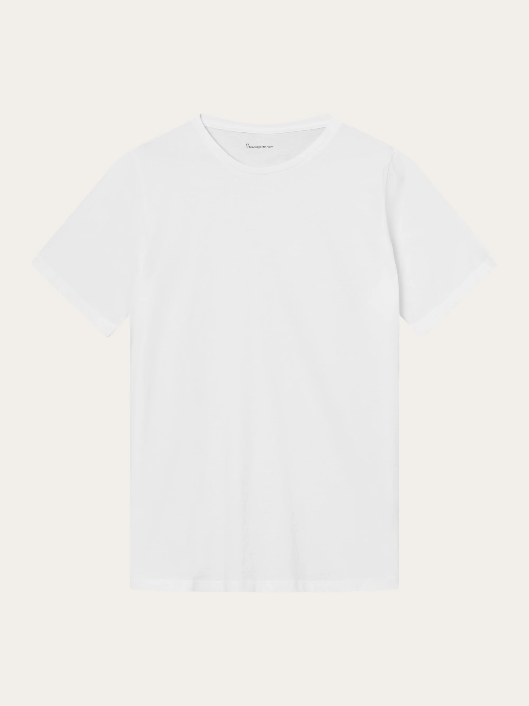 Regular fit Basic tee - Bright White