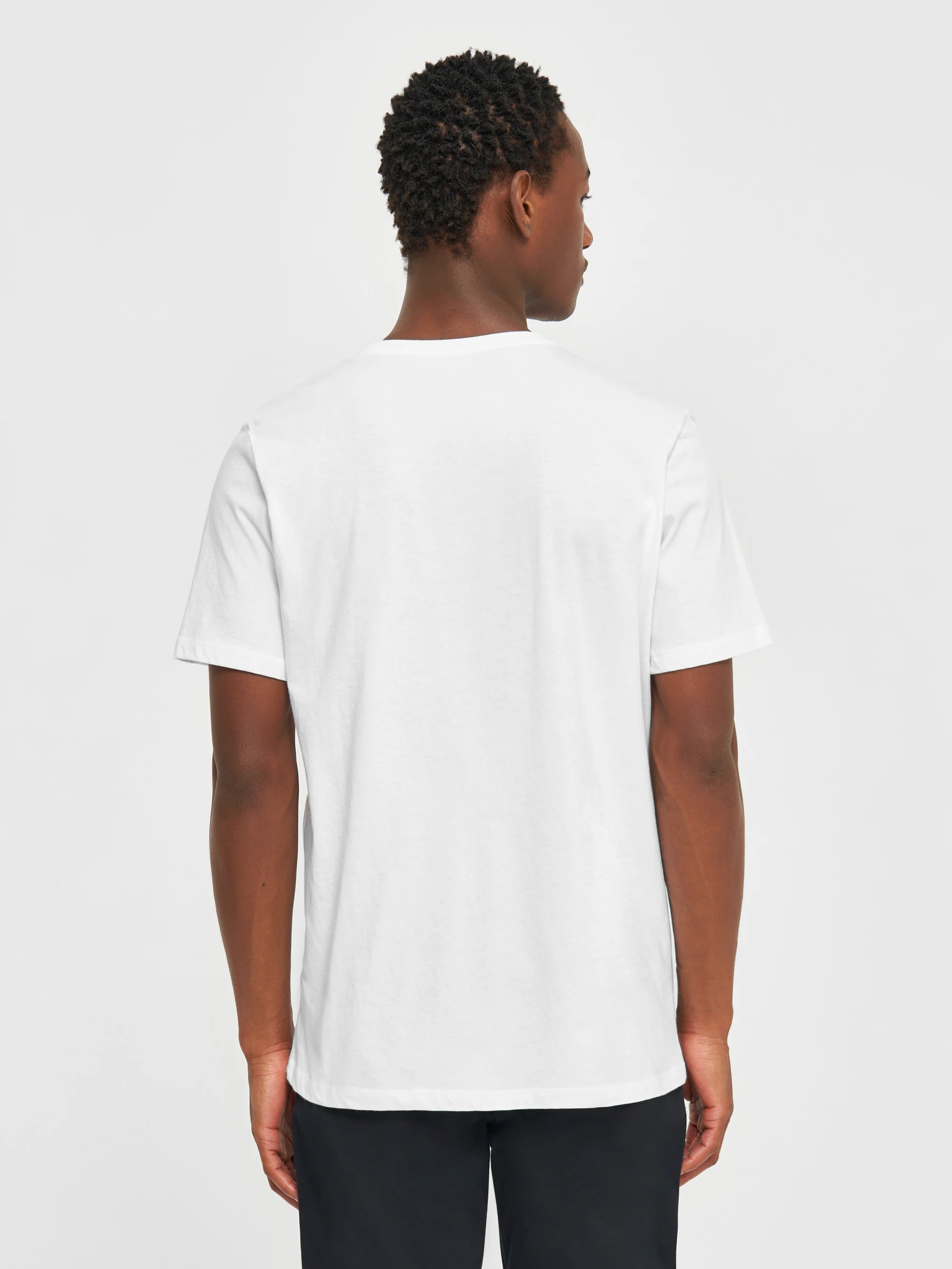 Regular fit Basic tee - Bright White - Image 3