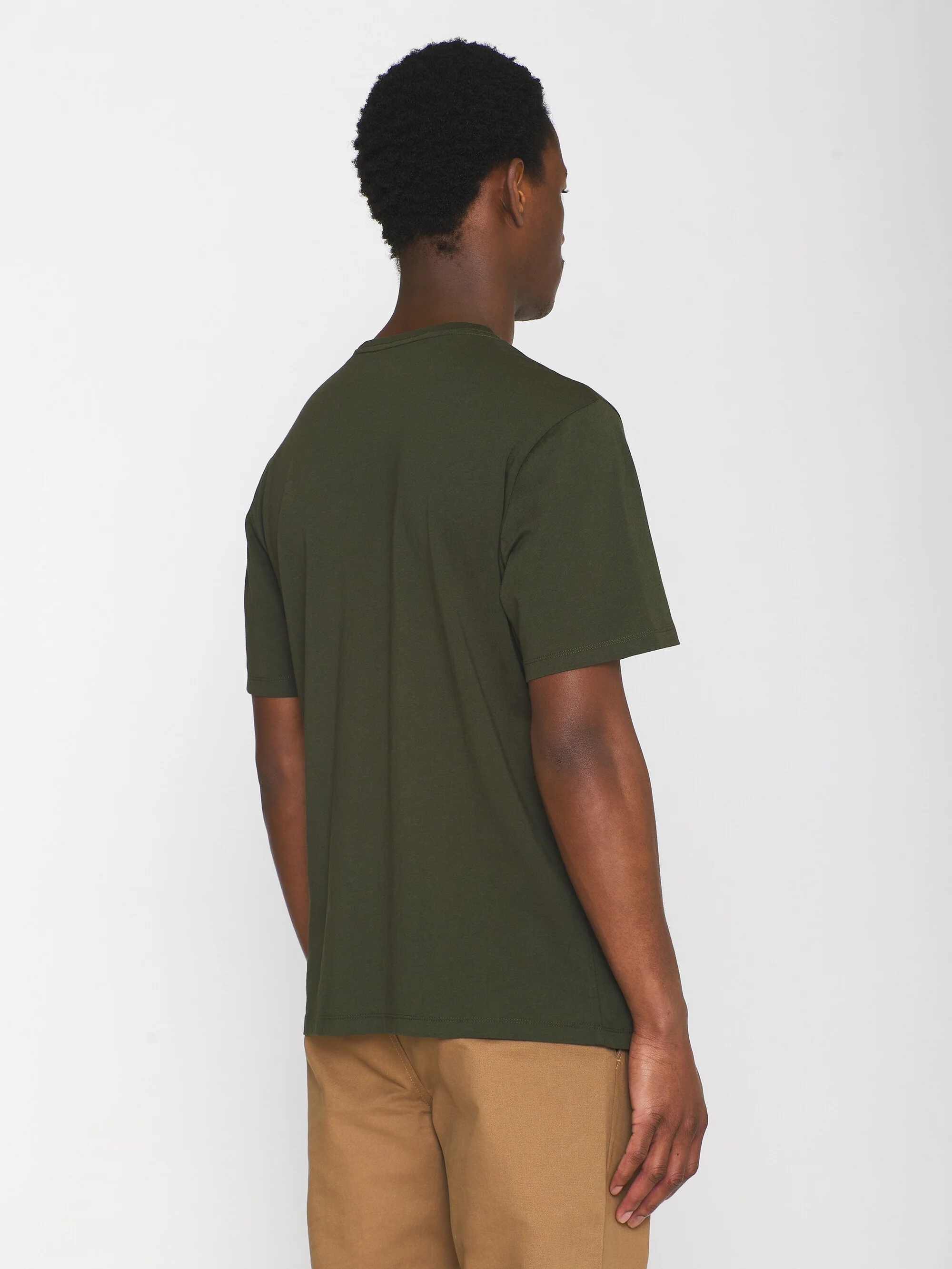 Regular fit Basic tee - Forest Night - Image 3
