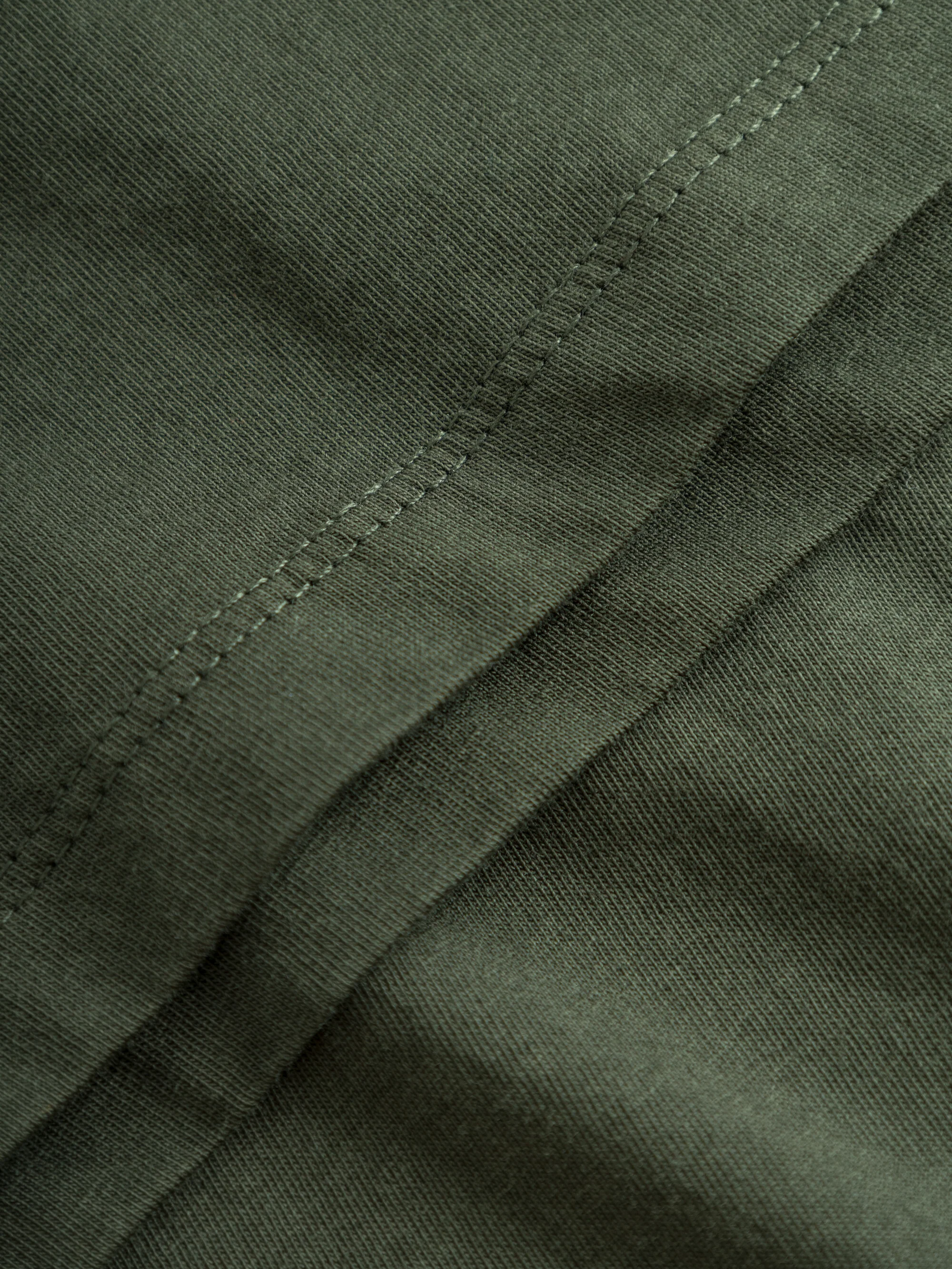 Regular fit Basic tee - Forest Night - Image 9