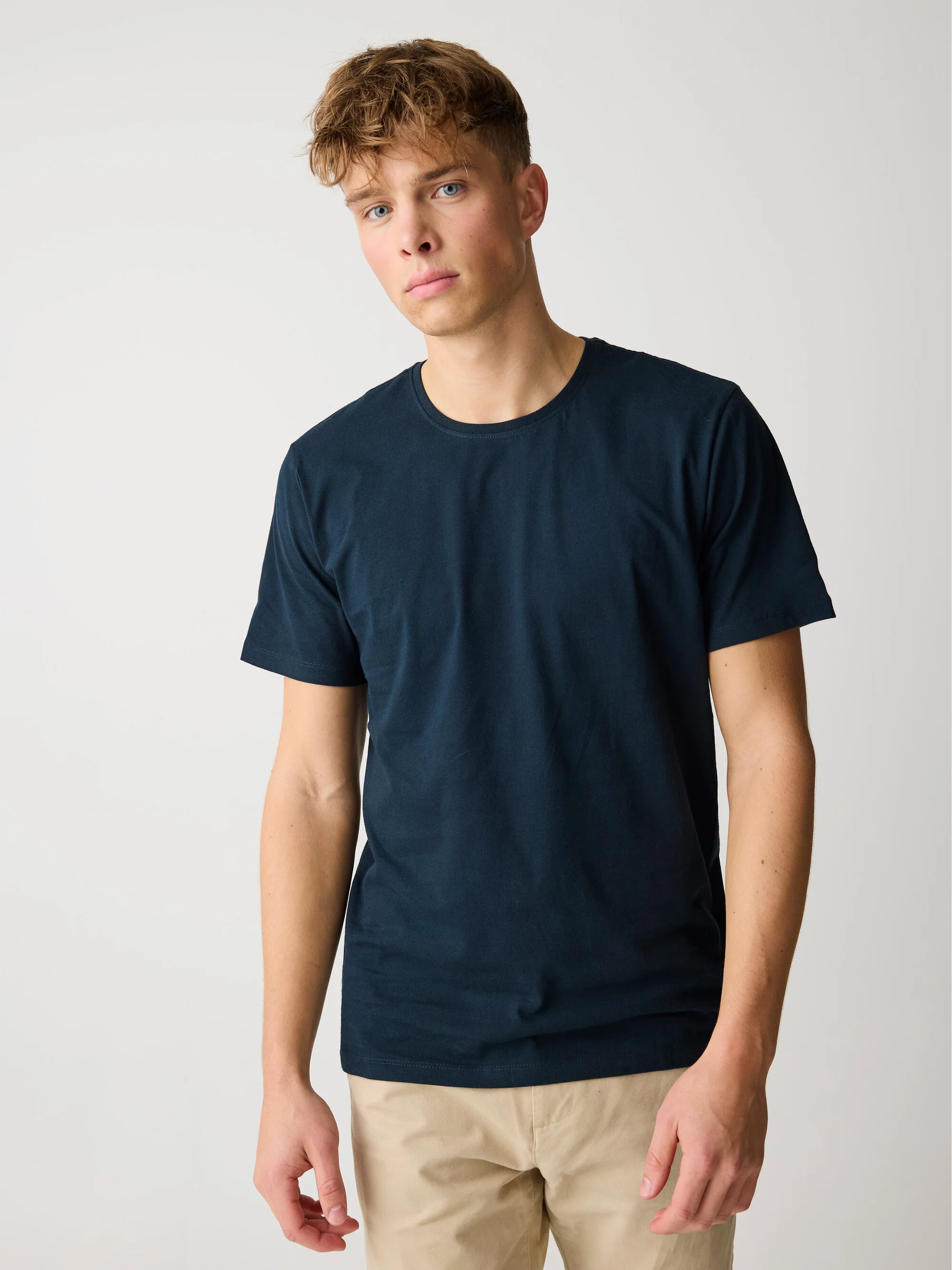 Regular fit Basic tee - Total Eclipse - Image 2
