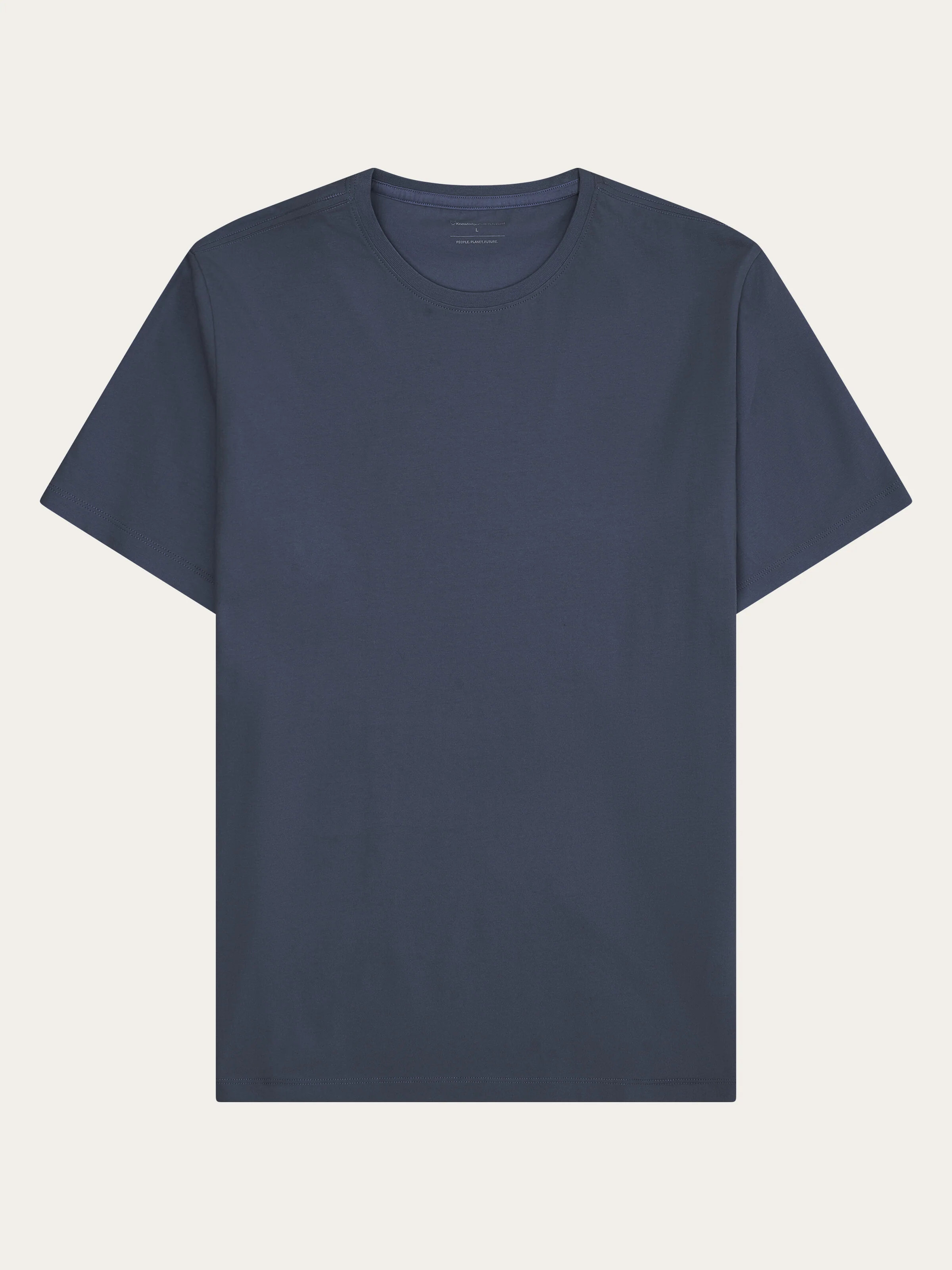 Regular fit Basic tee - Vintage Indigo