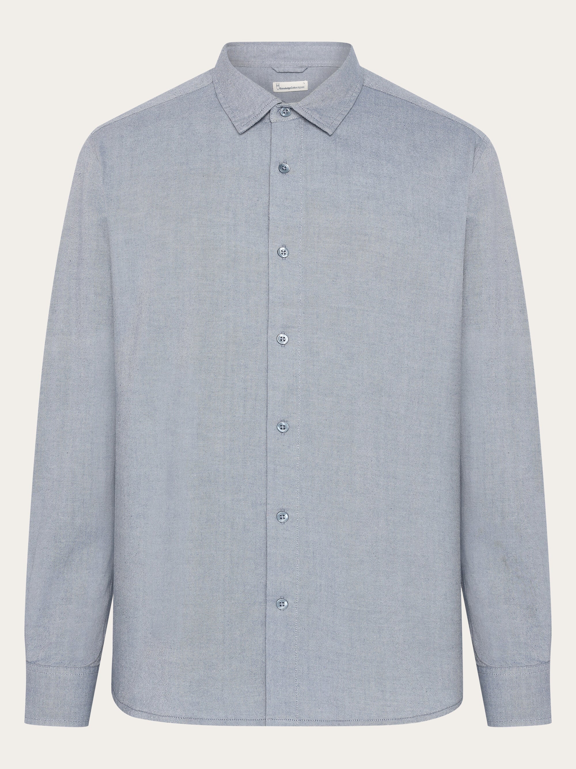 Dune light twill shirt - Vintage Indigo