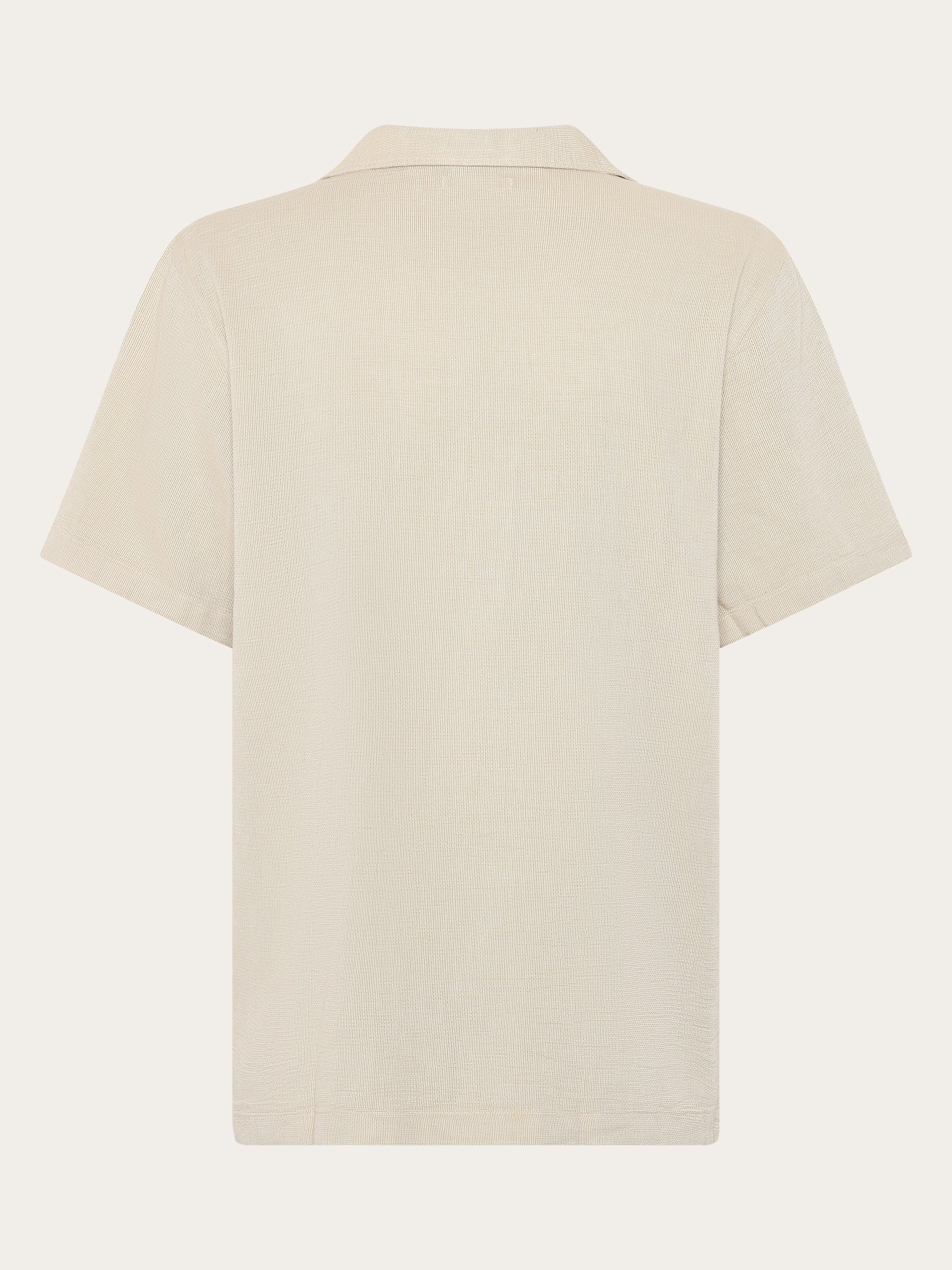 Relaxed short sleeve shirt - Twill - Image 5