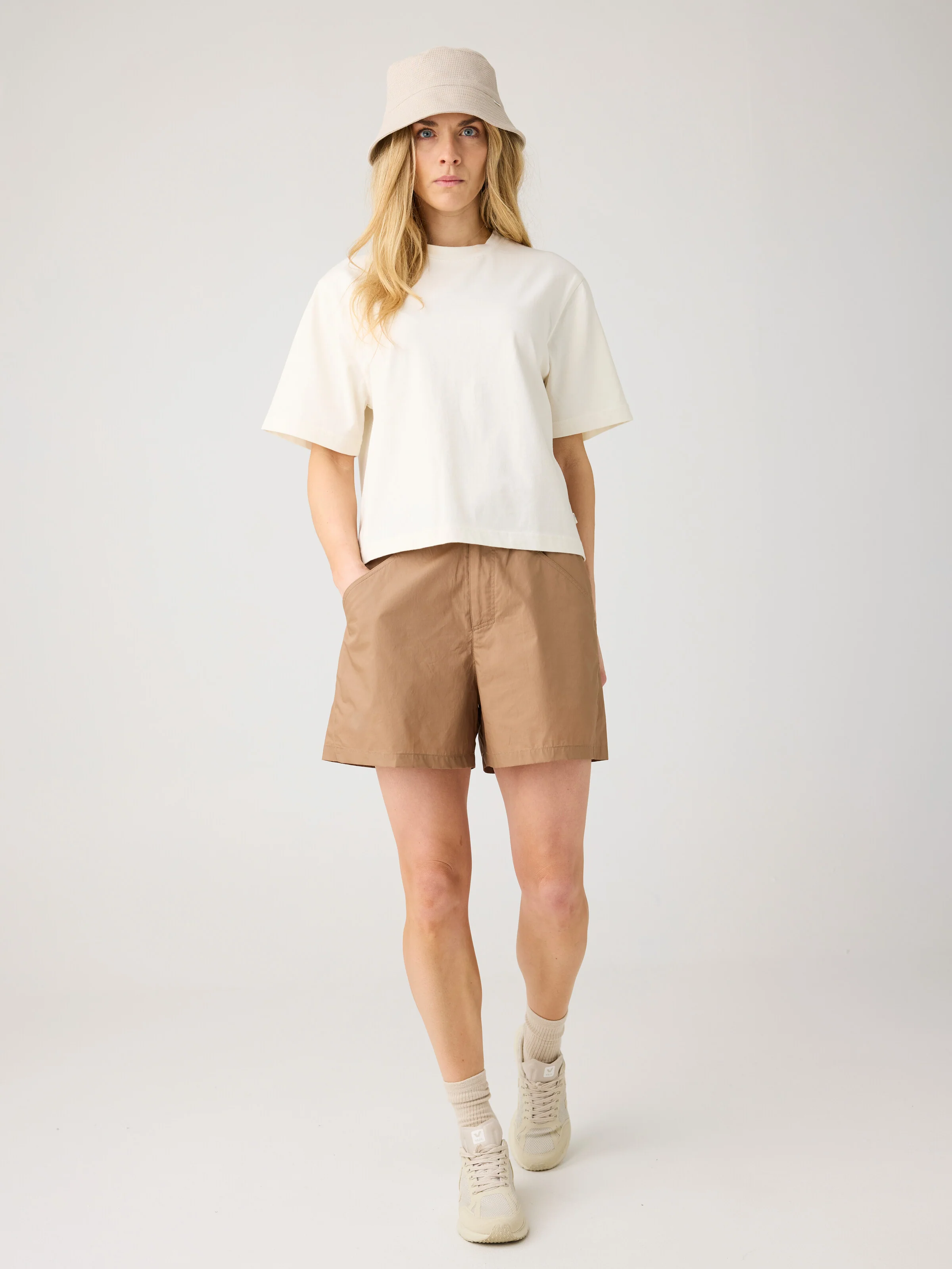 Relaxed t-shirt - Egret - Image 3