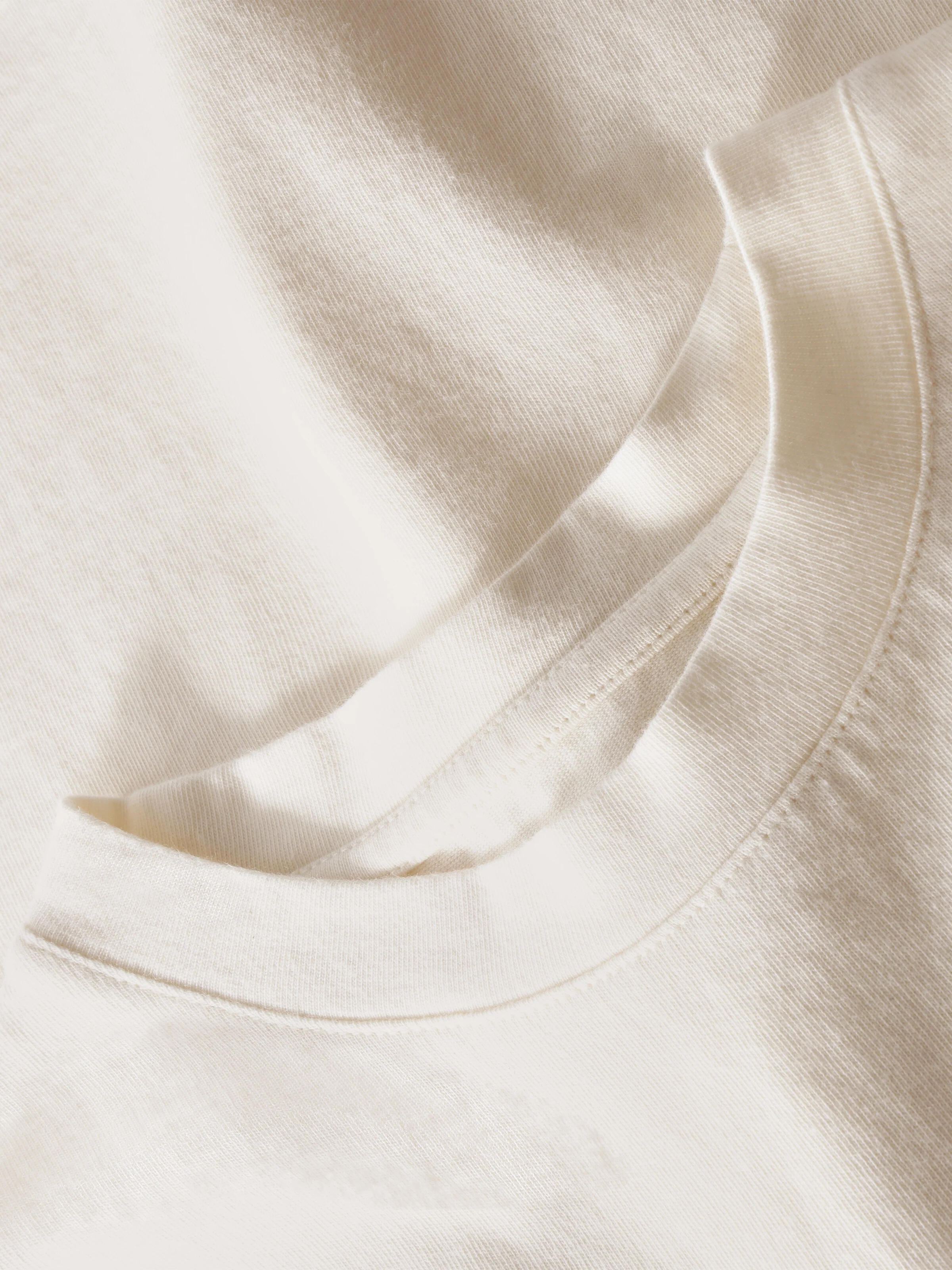 Relaxed t-shirt - Egret - Image 5