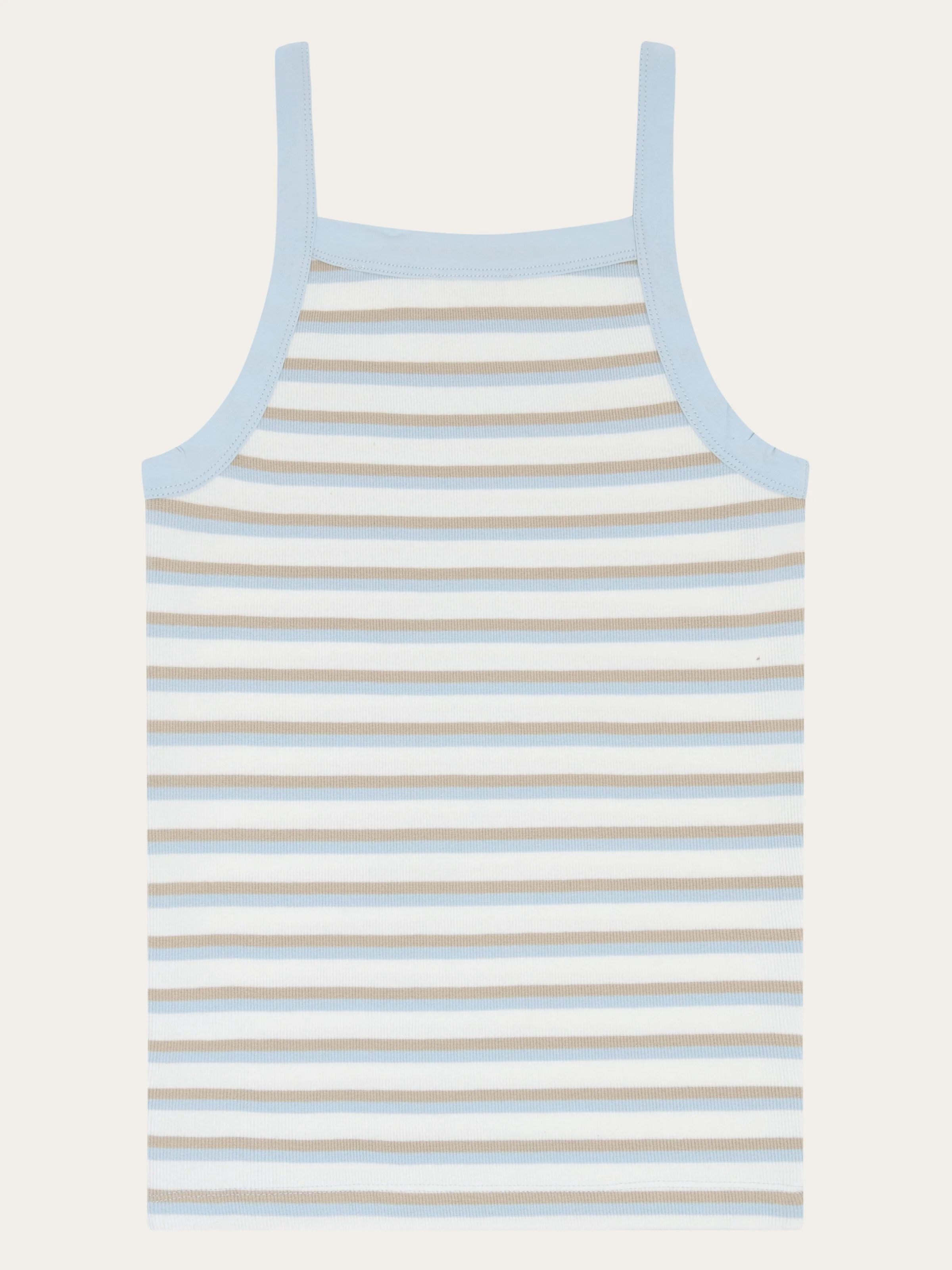 Rib strap top - Multi color stripe - Image 3