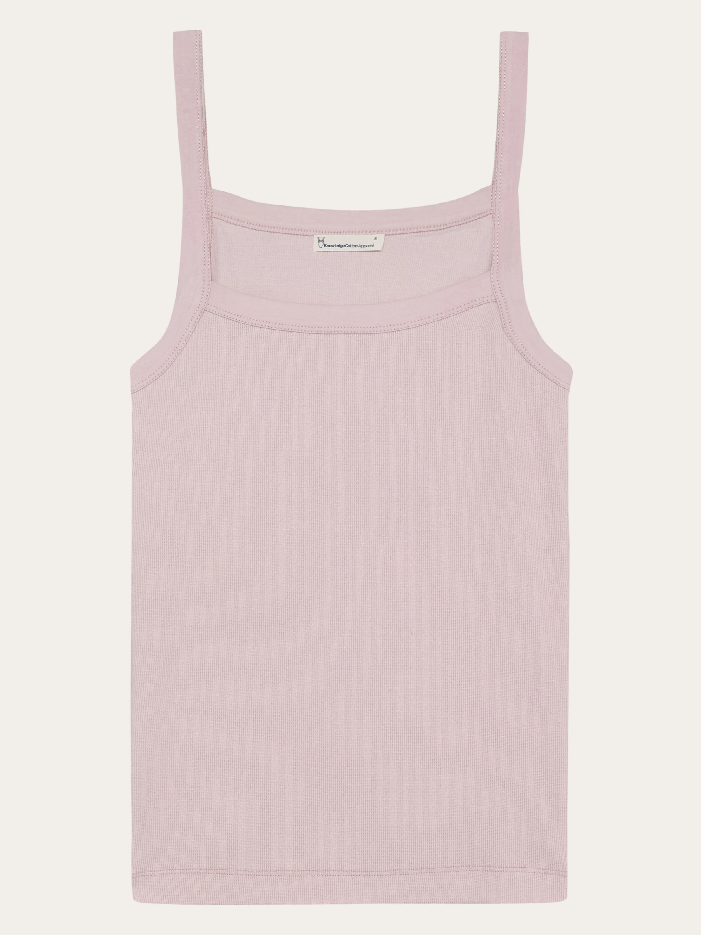 Rib strap top - Pale Lilac