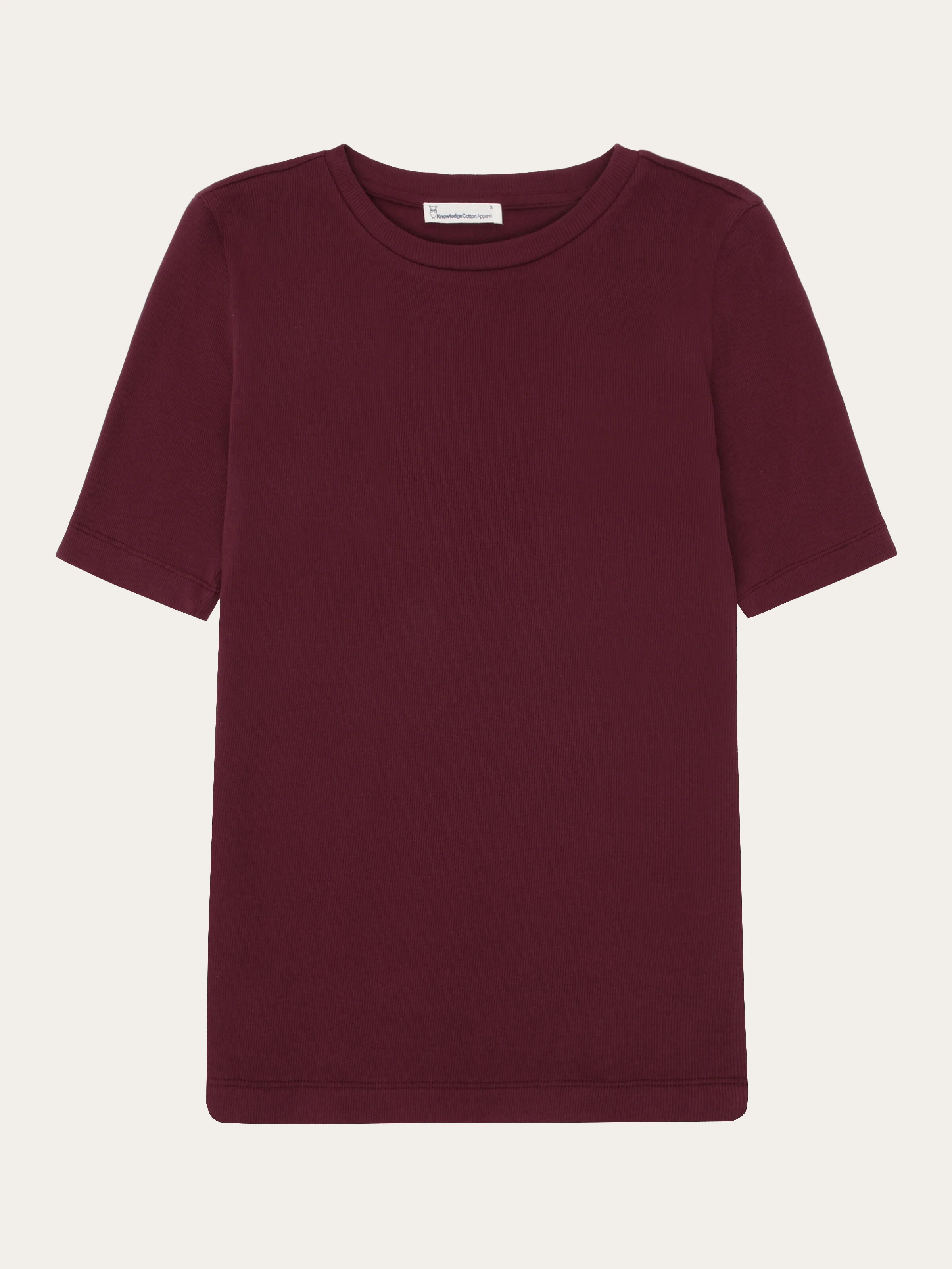 Rib t-shirt - Fig